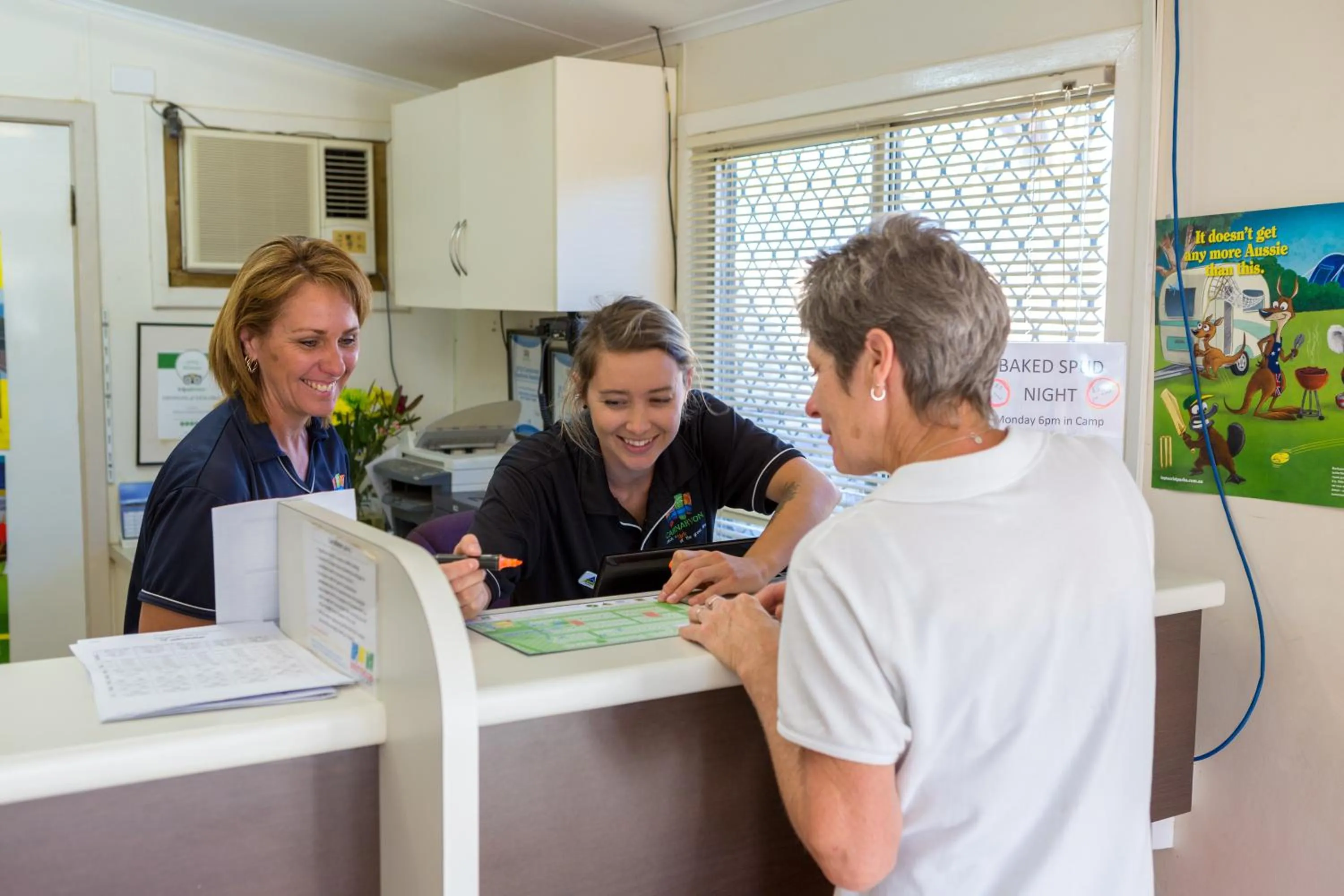 Staff in Discovery Parks - Carnarvon