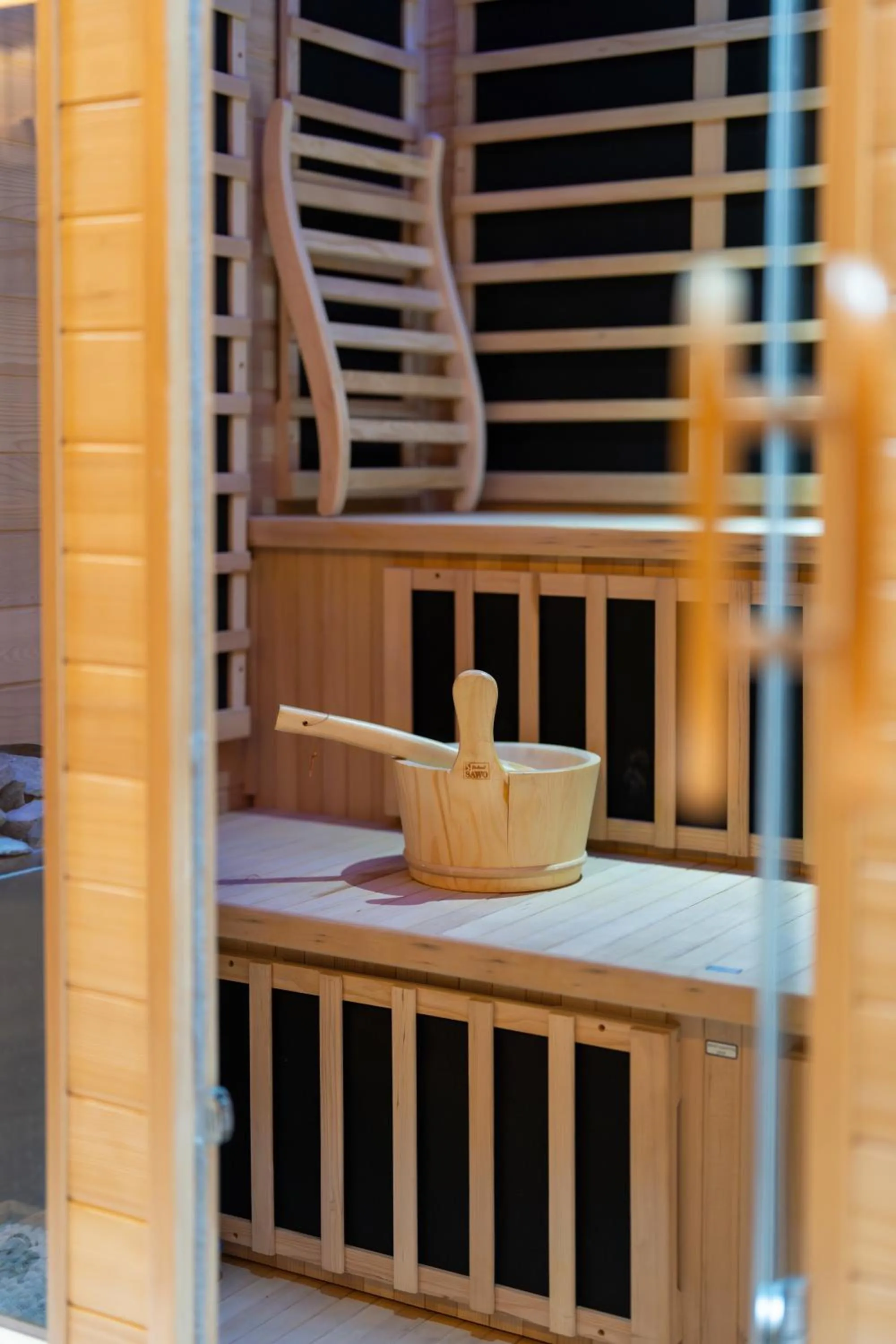 Sauna in OÁZIS Hotel***