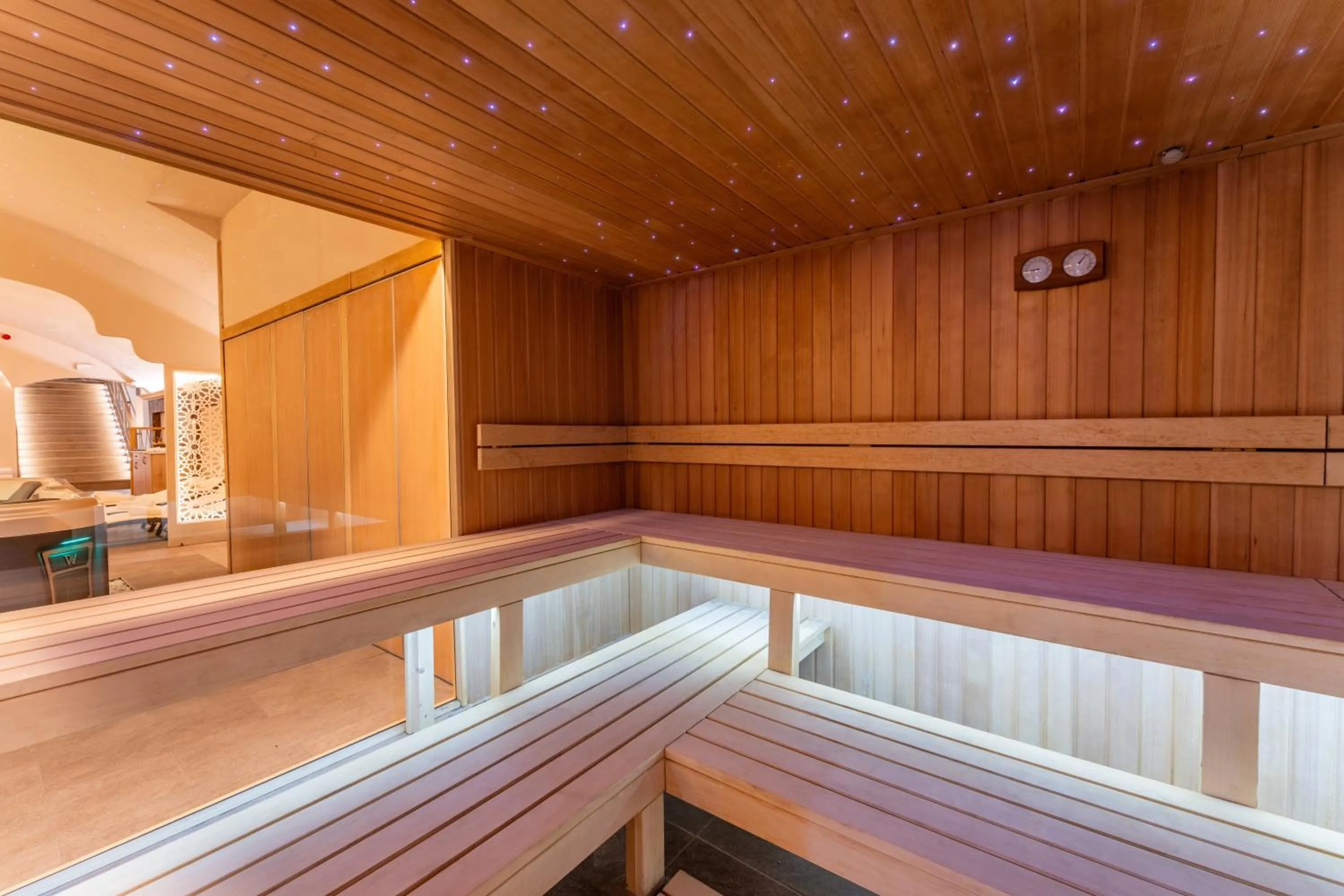Sauna in OÁZIS Hotel***