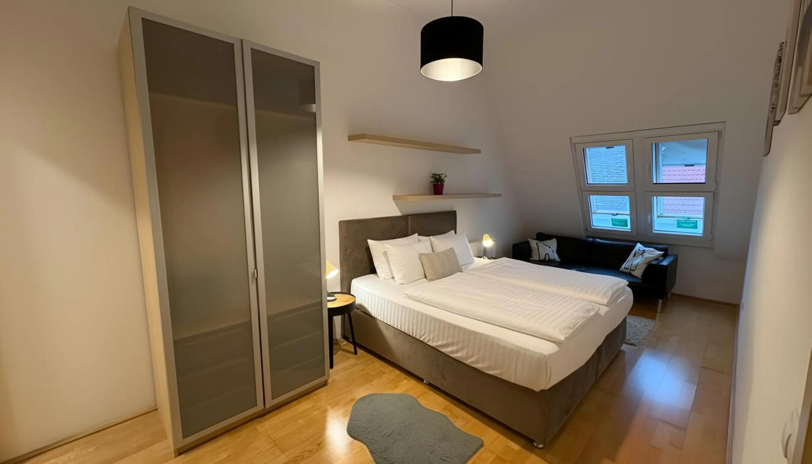 Bed in Gozsdu Court Budapest