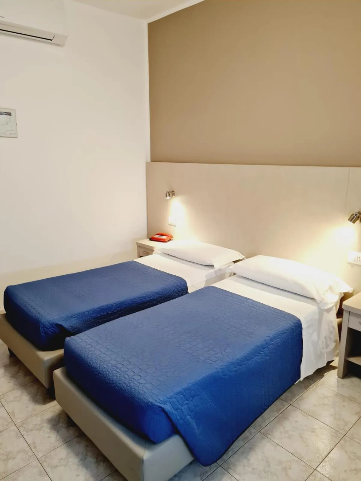 Bed in Hotel San Marco