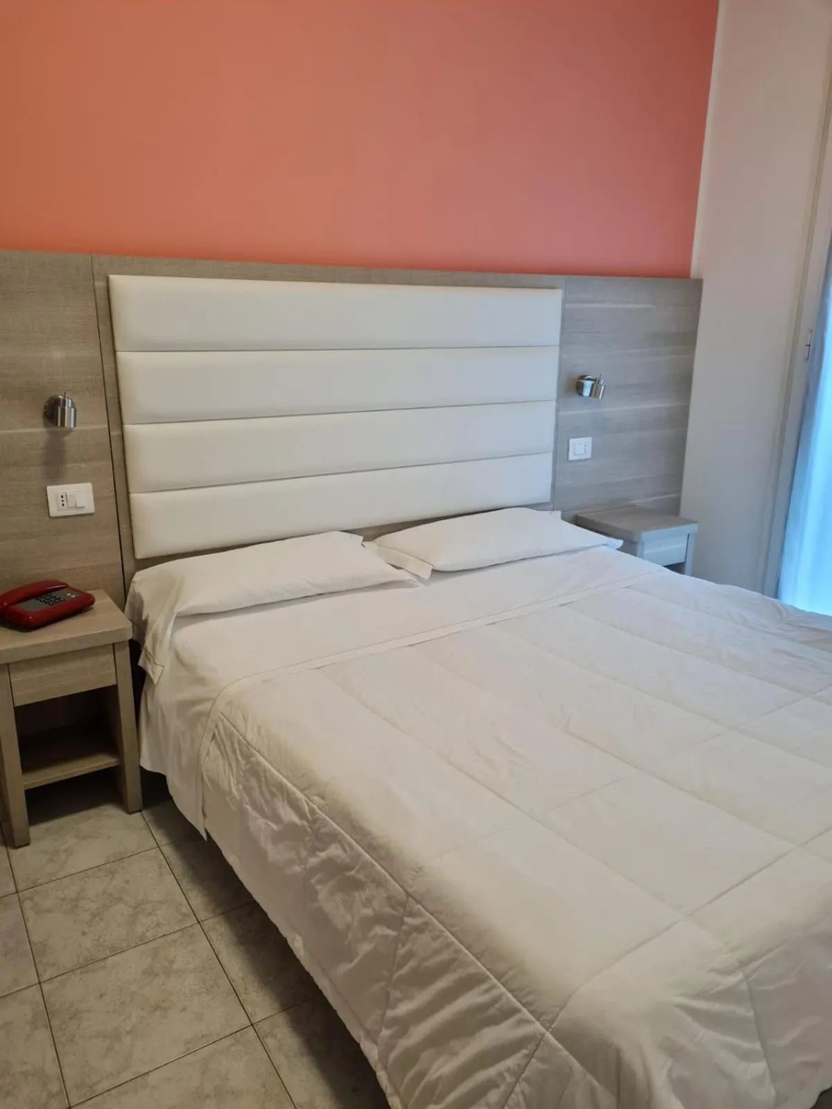 Bed in Hotel San Marco