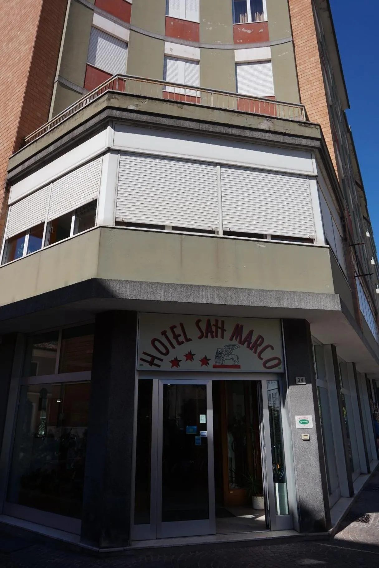 Facade/entrance in Hotel San Marco