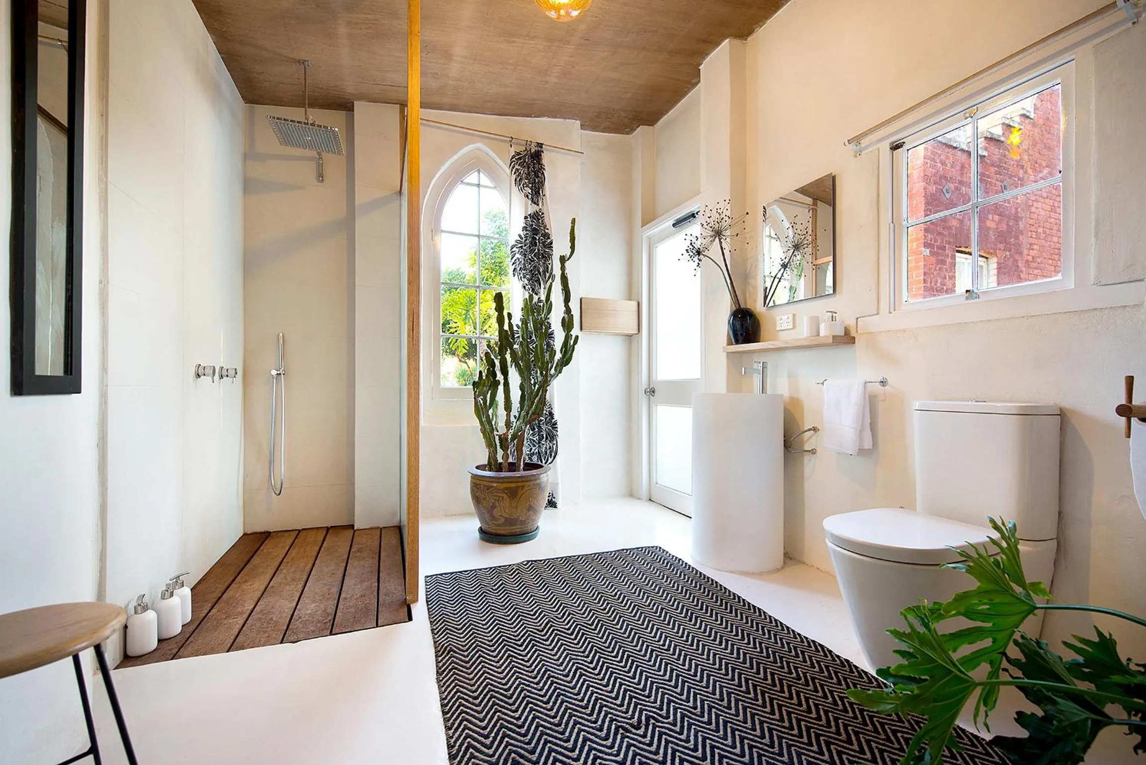 Bathroom in be&be castlemaine