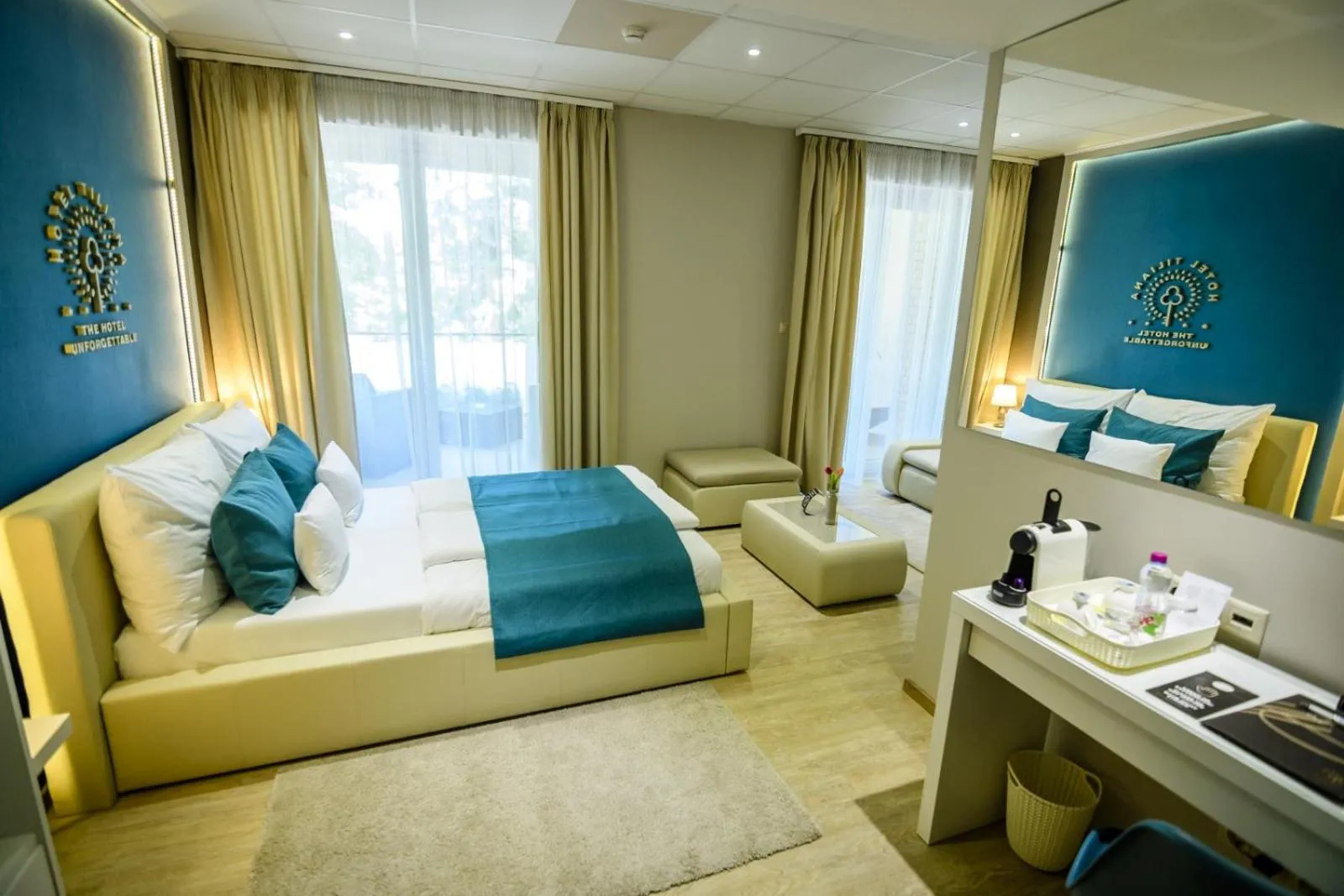 Bedroom, Bed in The Hotel Unforgettable - Hotel Tiliana by Homoky Hotels & Spa