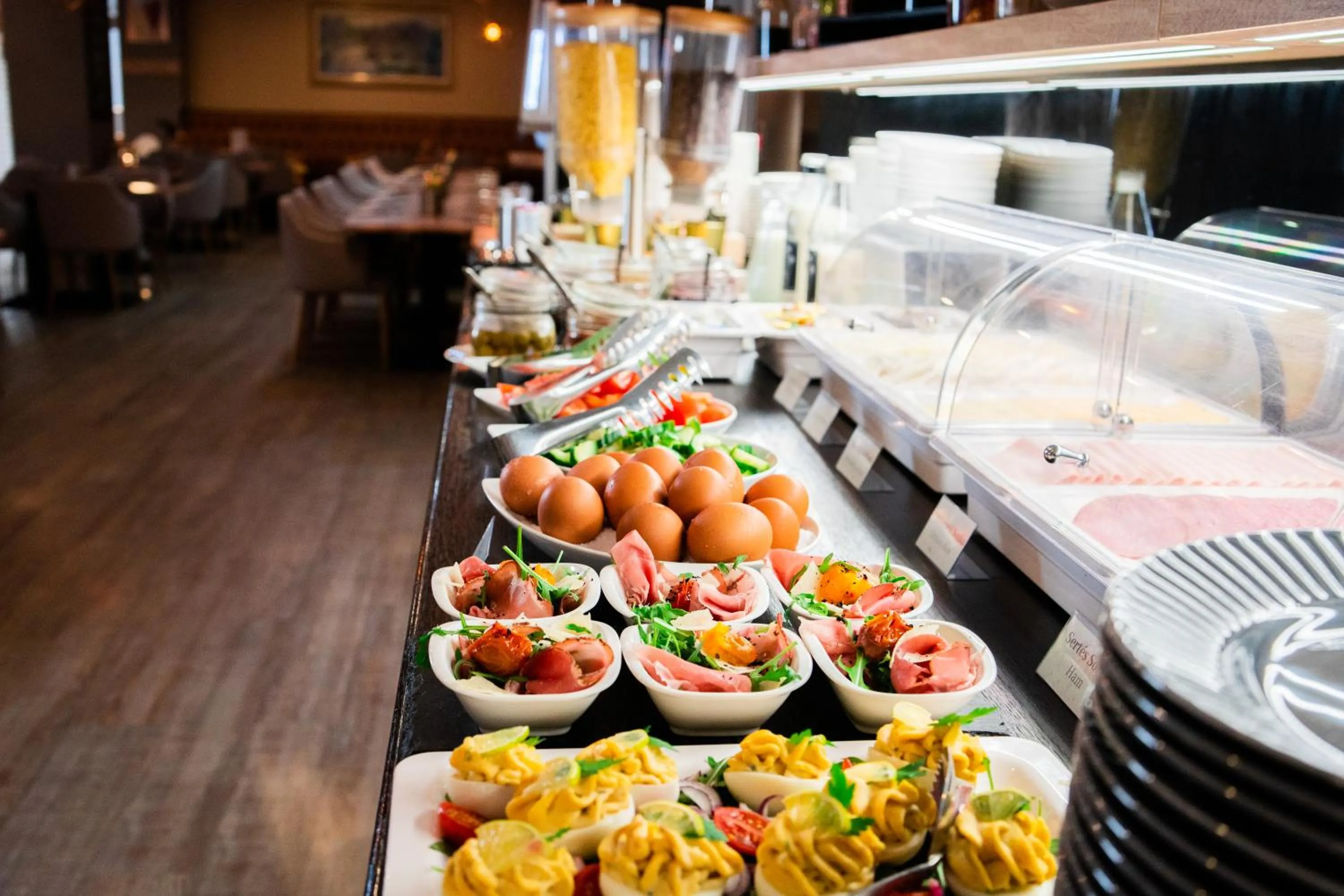 Buffet breakfast in The Hotel Unforgettable - Hotel Tiliana by Homoky Hotels & Spa