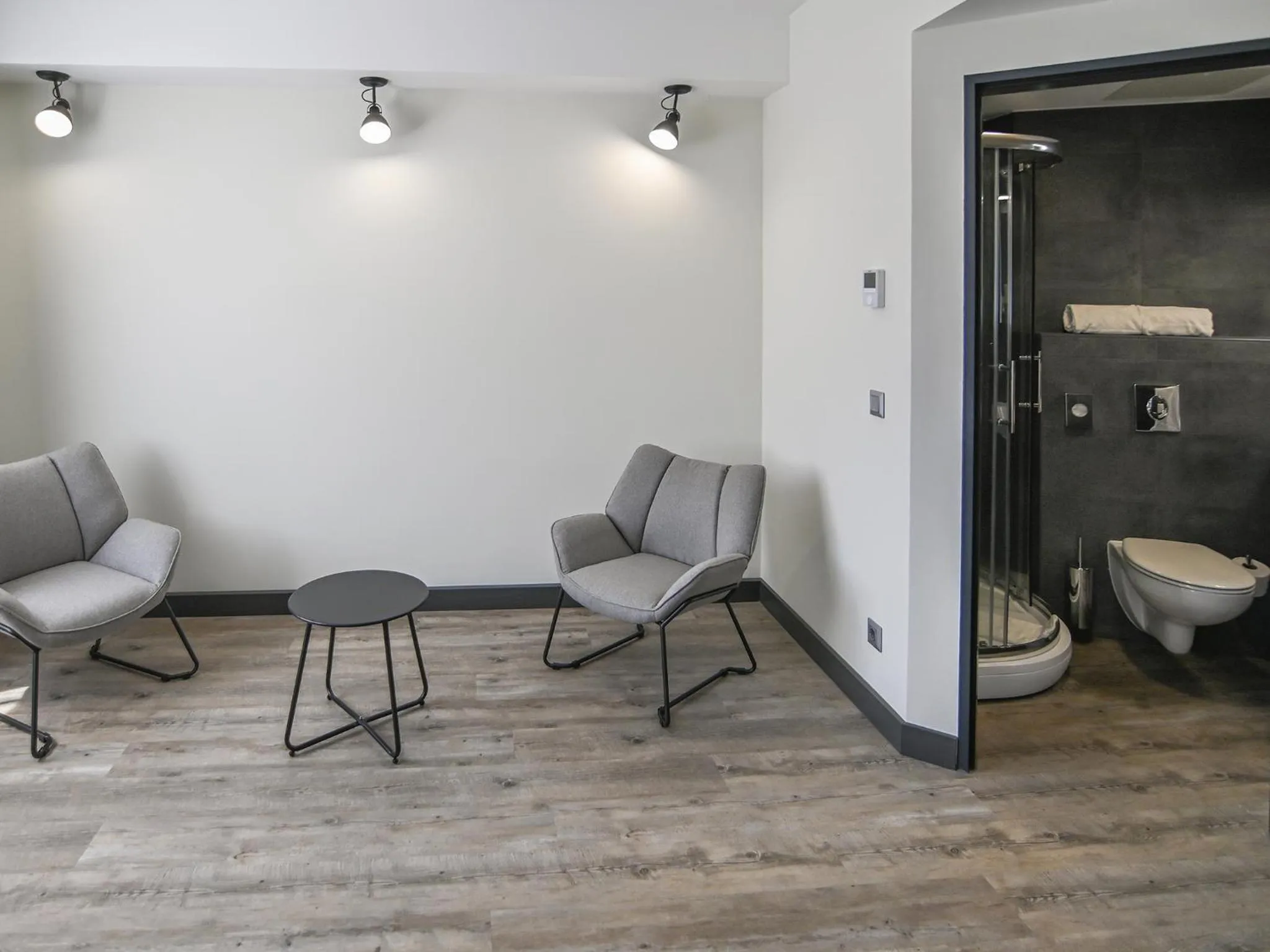 Photo of the whole room in NEXTO DORMERO Hotel Budapest