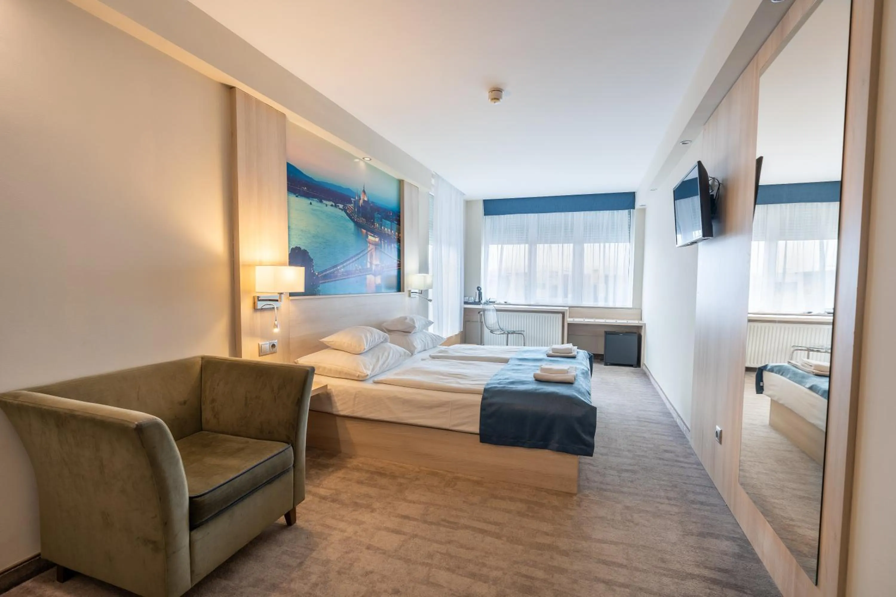 Bedroom, Bed in Medos Hotel