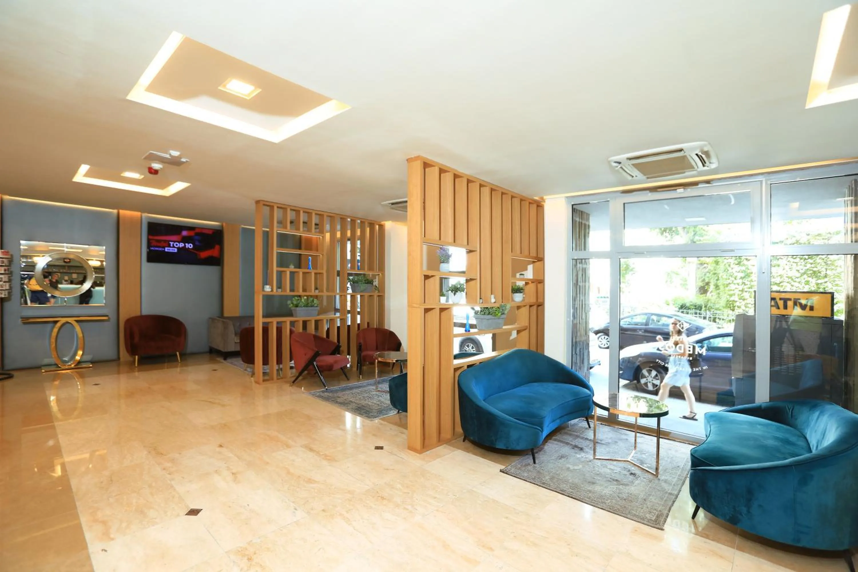 Lobby or reception in Medos Hotel