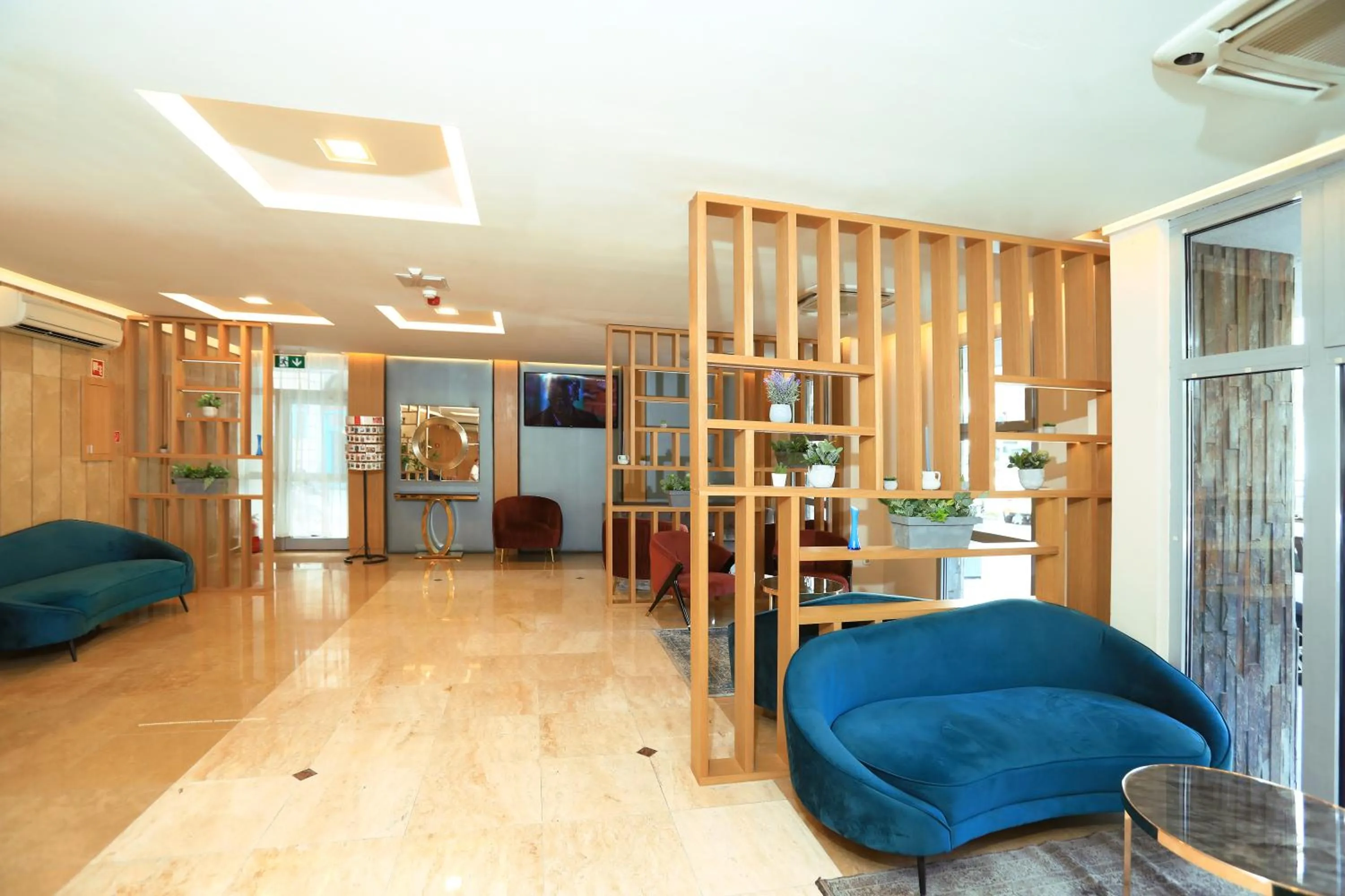 Lobby or reception in Medos Hotel