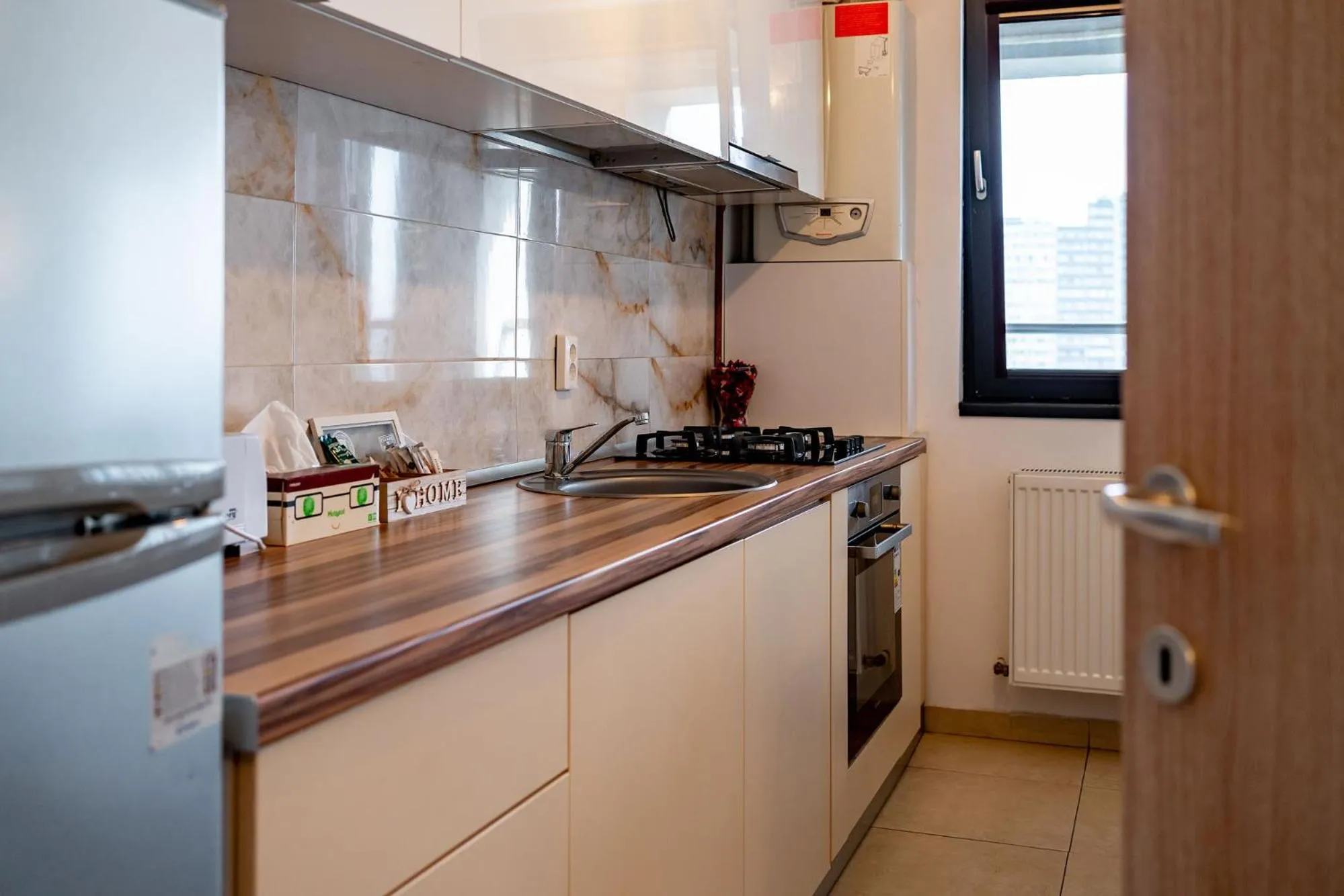 kitchen in Lujerului Studio