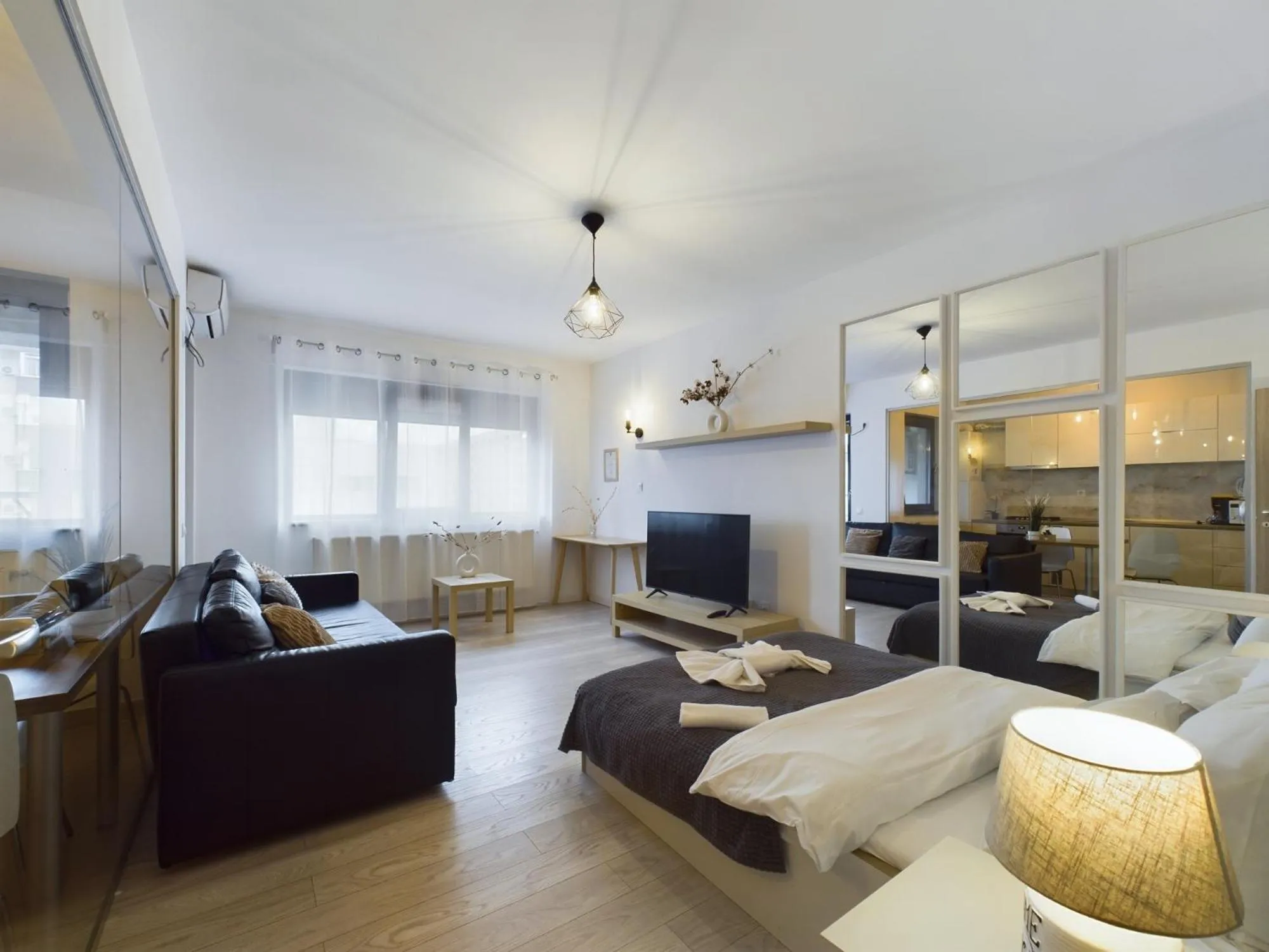 Living room in Lujerului Studio