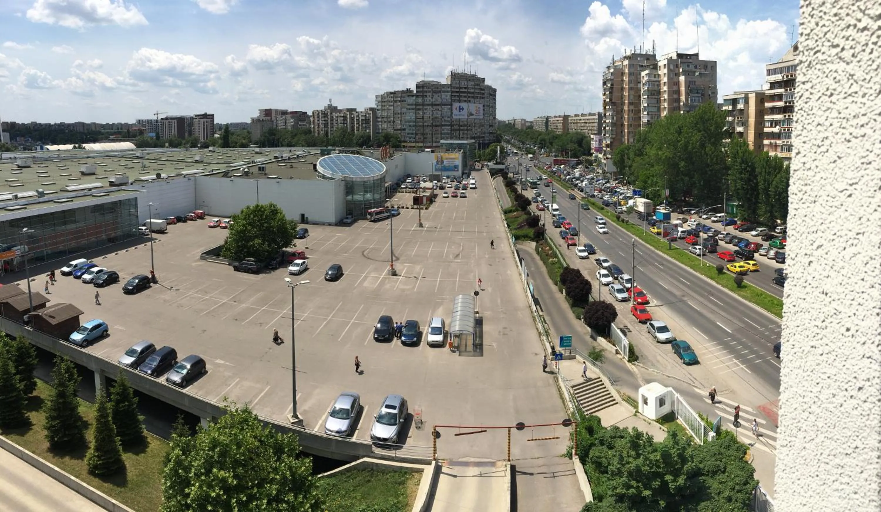 City view in Lujerului Studio