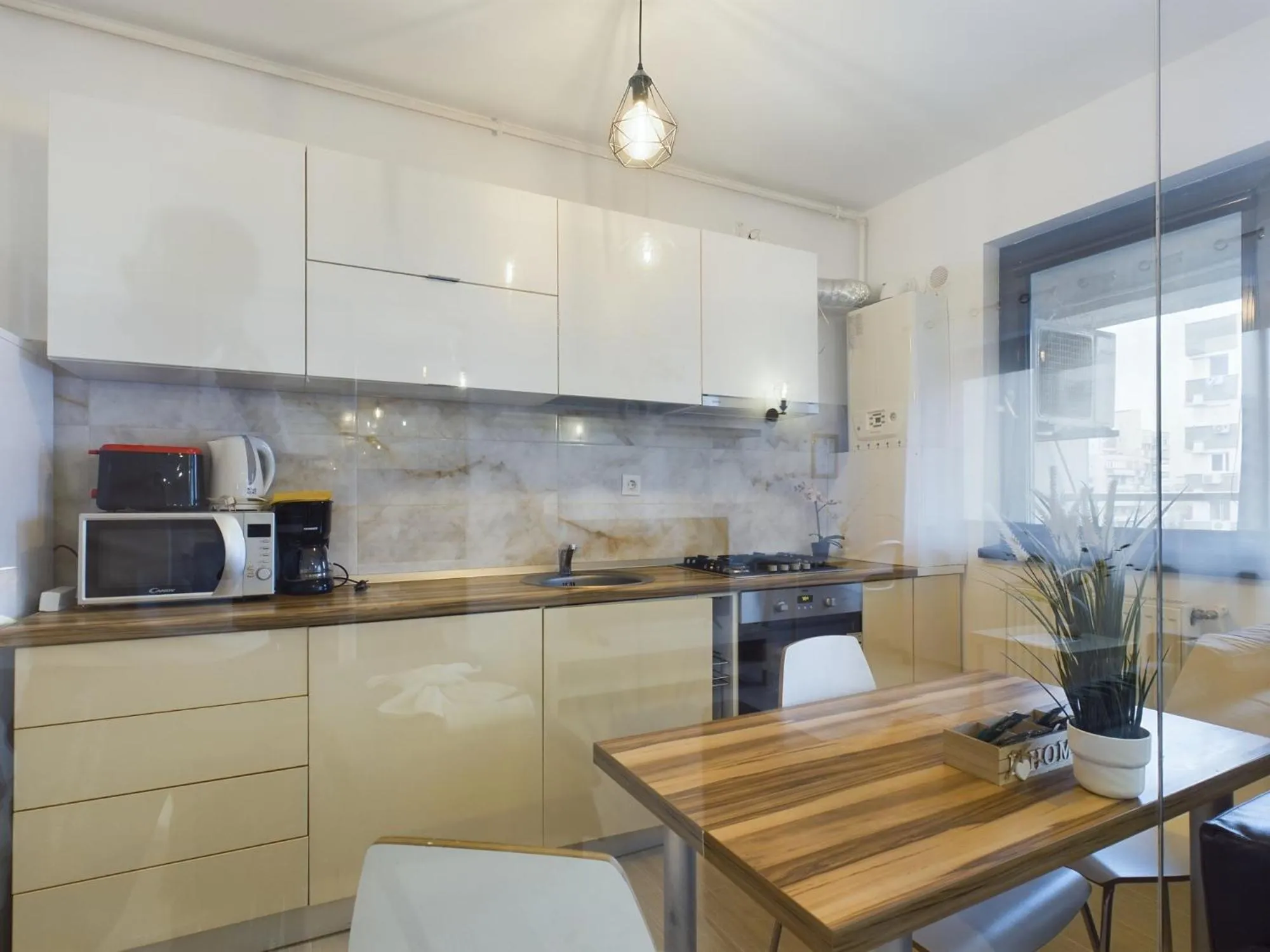 kitchen in Lujerului Studio