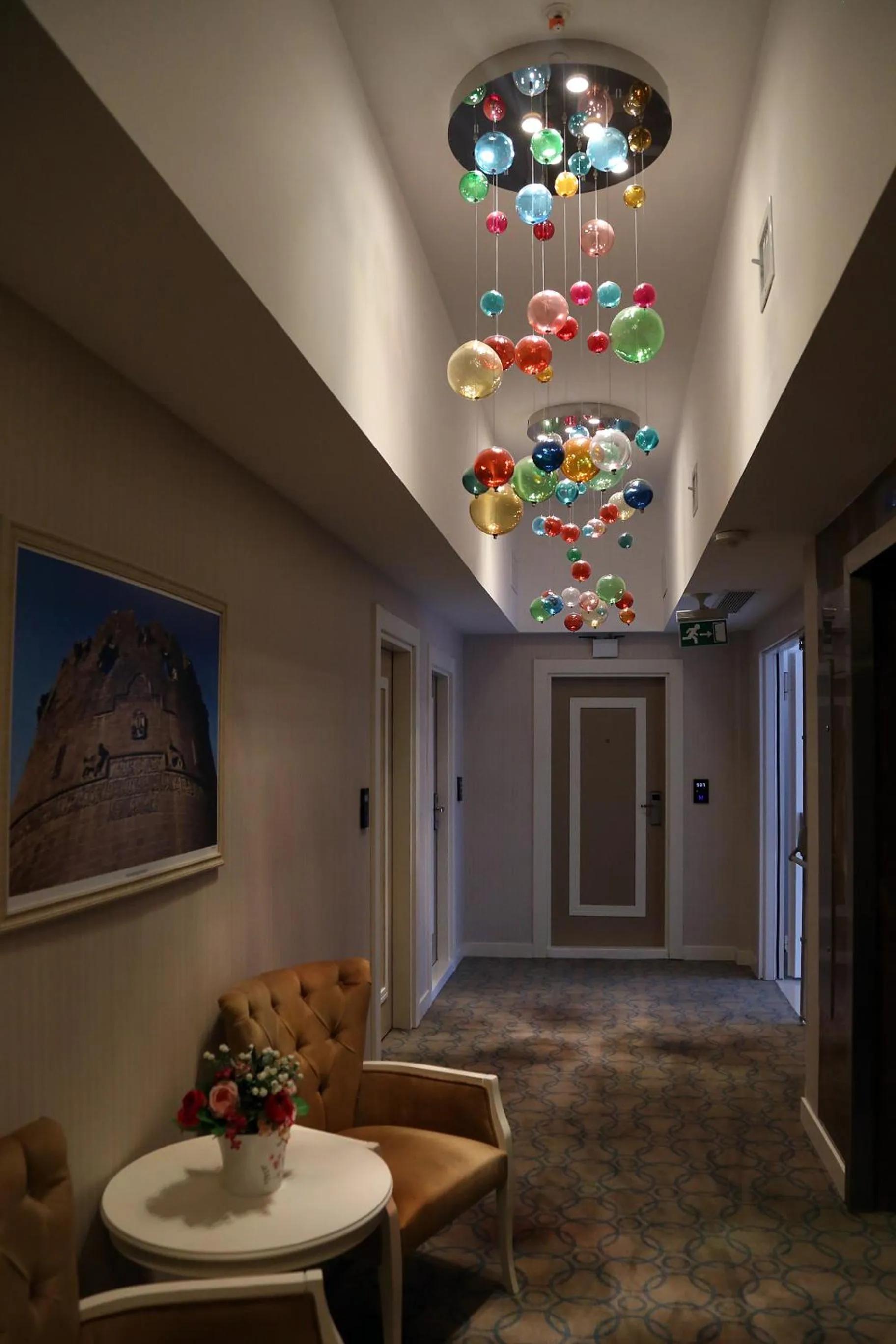 Decorative detail in Seven Deep Hotel