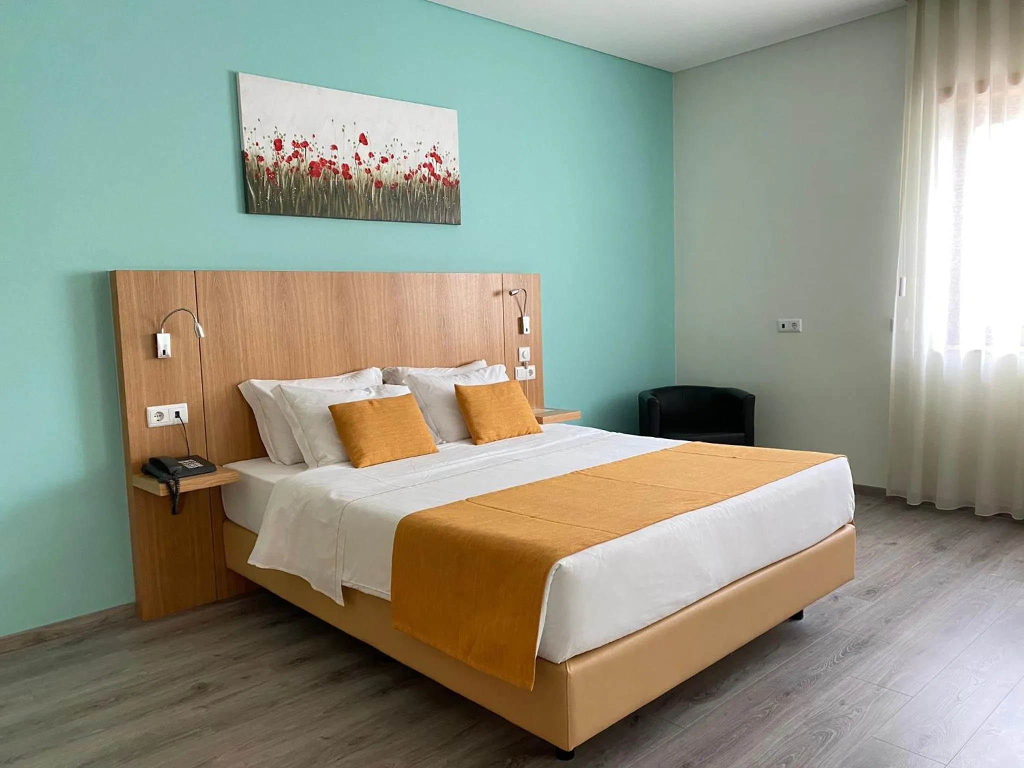 Bedroom, Bed in Hotel Império do Norte