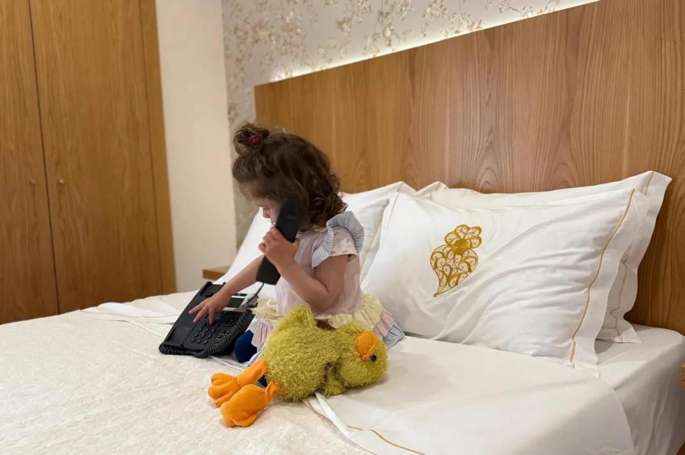 Bed in Hotel Império do Norte