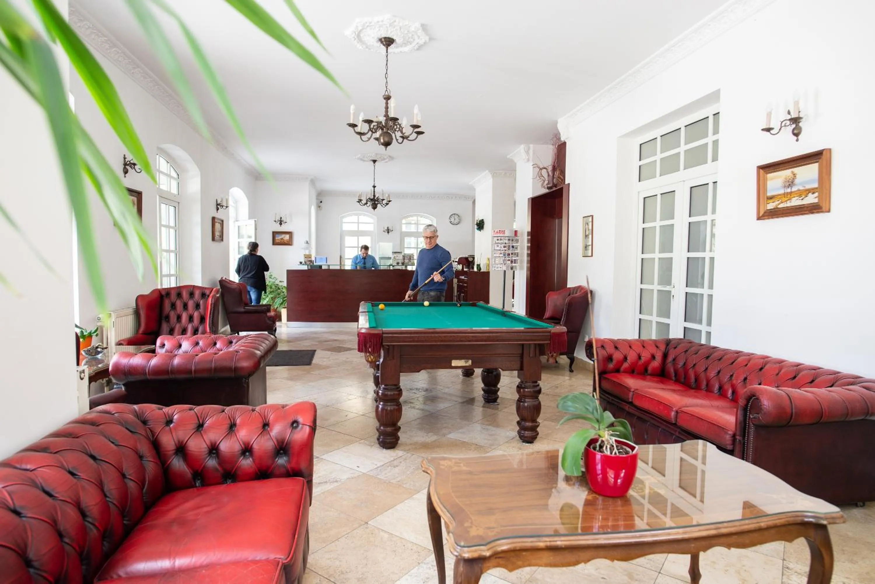 Lobby or reception in Walzer Hotel