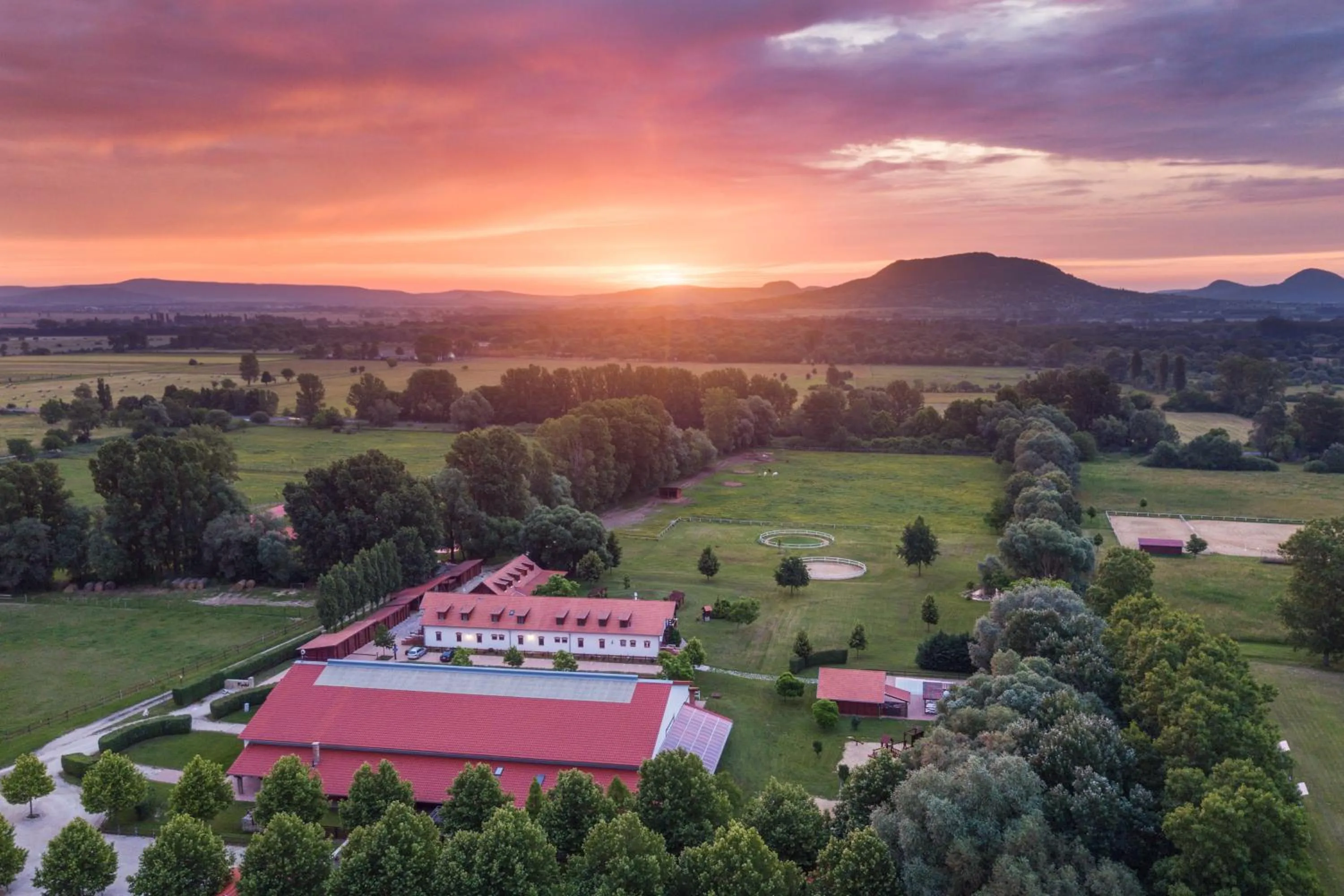 Sunrise in Matild Country Hotel