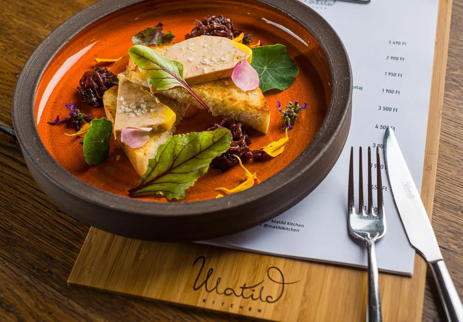 Food in Matild Country Hotel