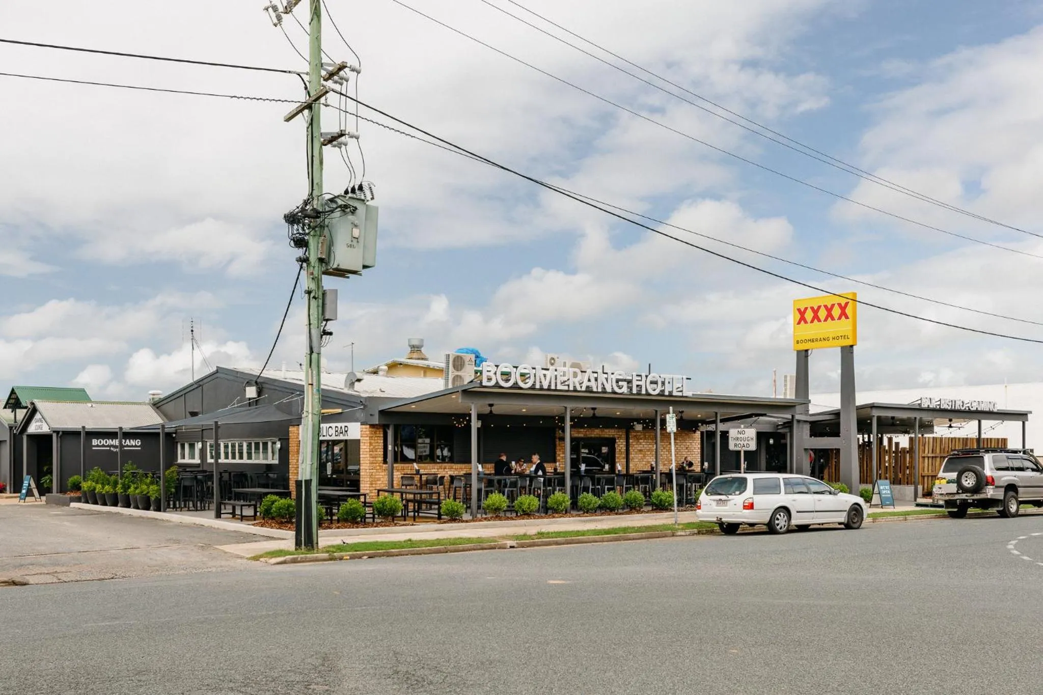 Property building in Boomerang Hotel