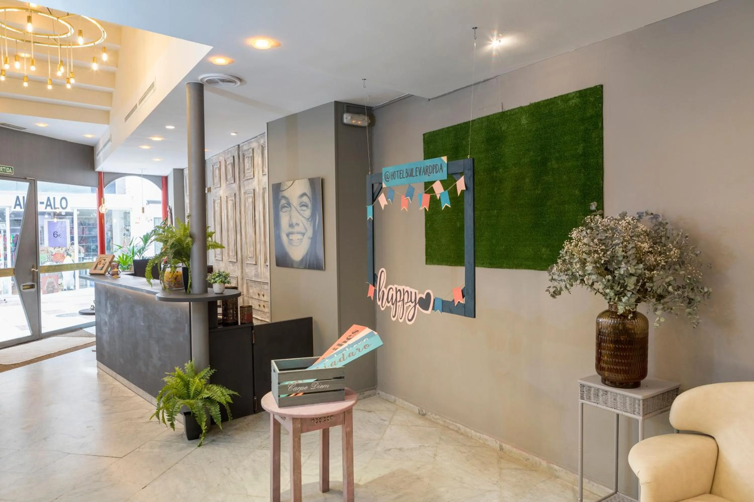 Lobby or reception in Hotel Bulevard
