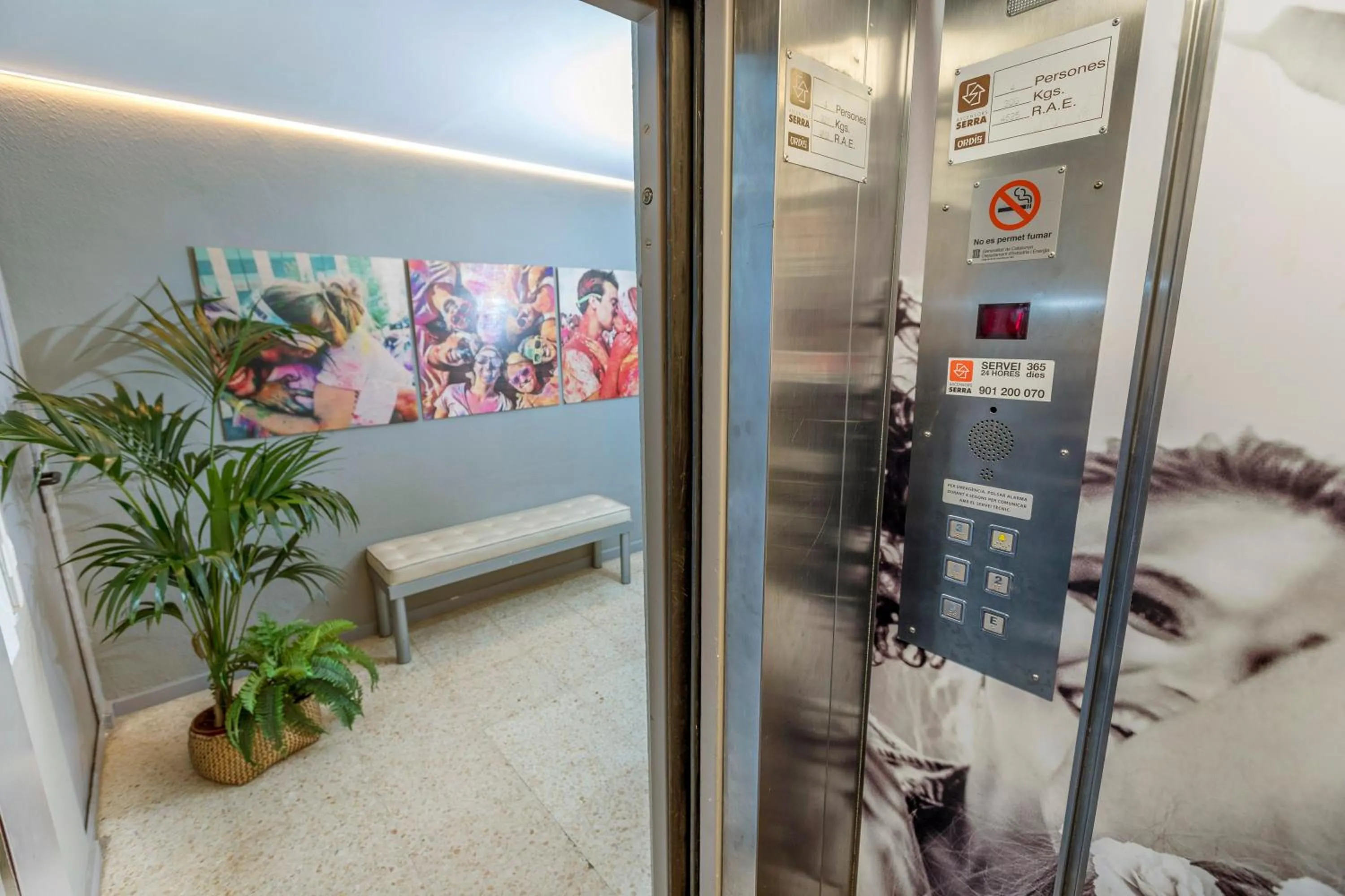 Lobby or reception in Hotel Bulevard