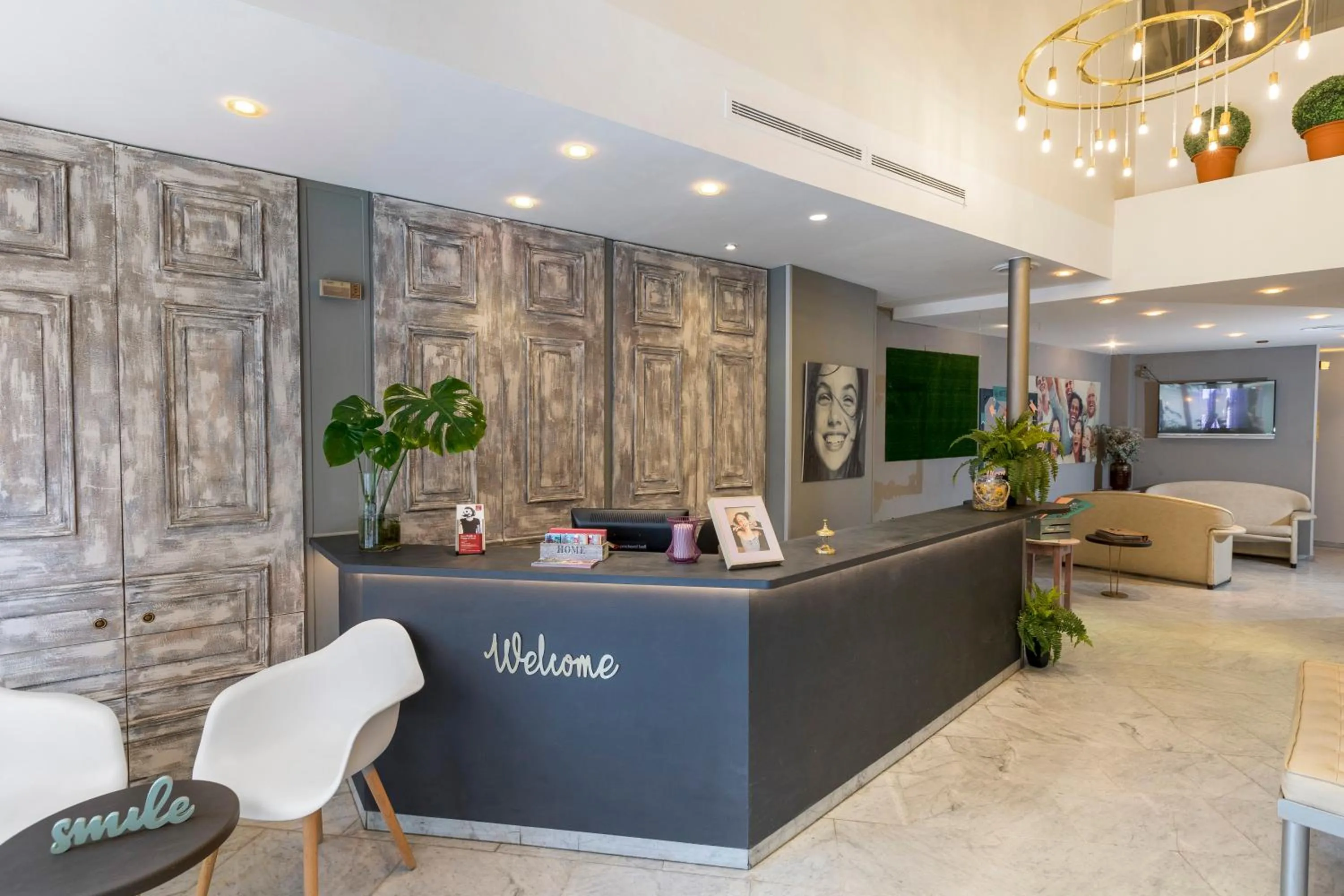 Lobby or reception in Hotel Bulevard