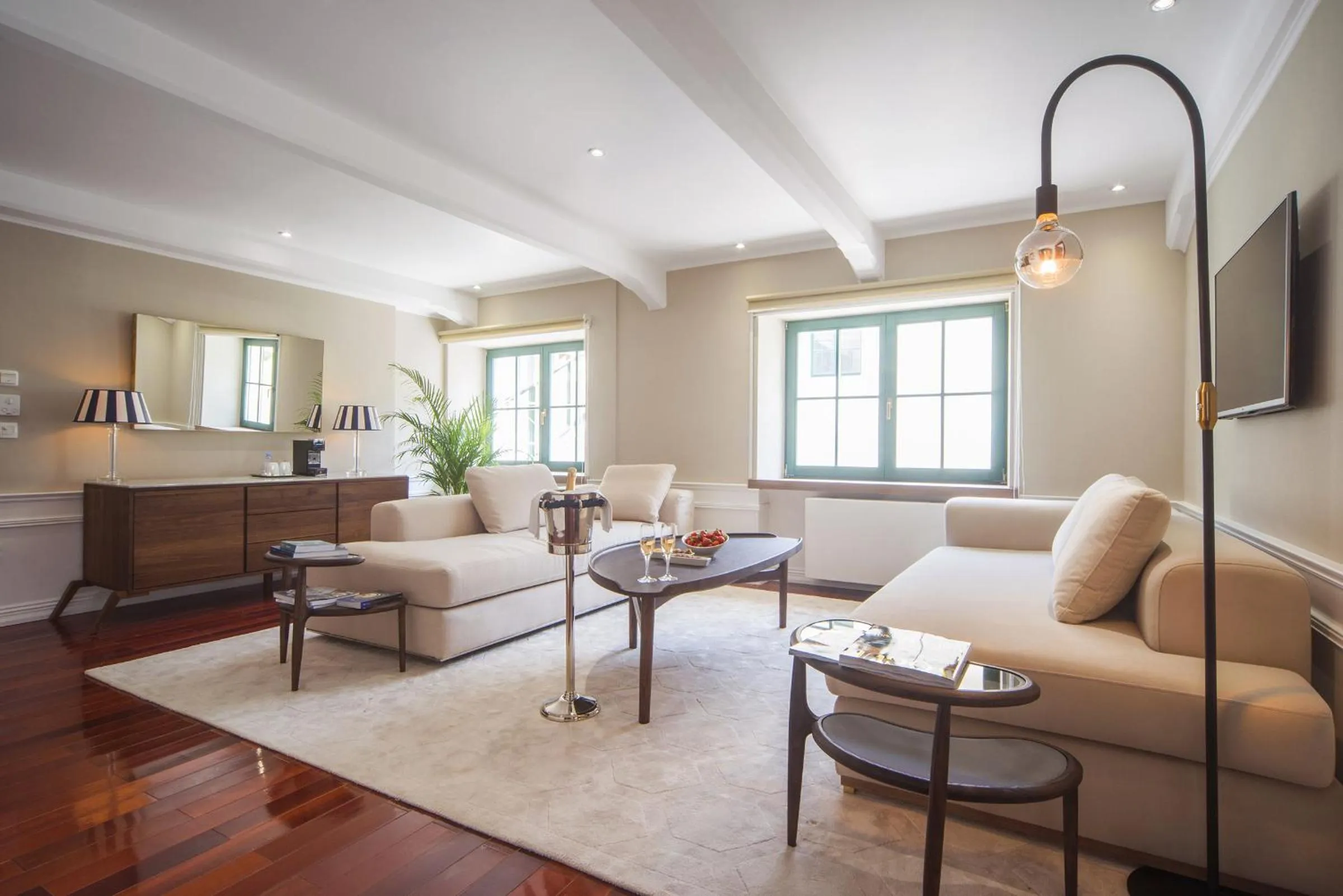 Living room in Hotel Brown Beach House & Spa