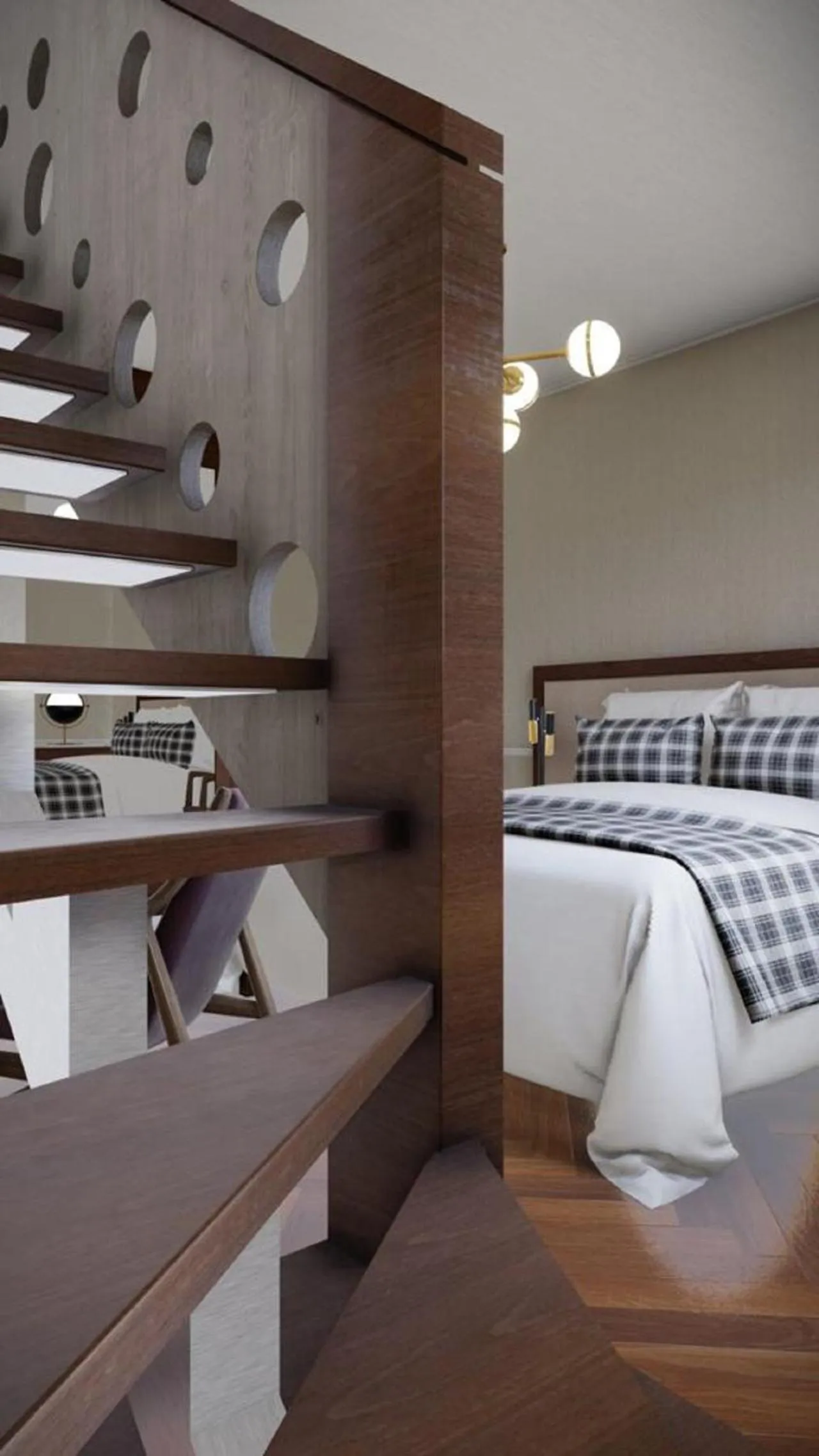 Decorative detail, Bed in Hotel Brown Beach House & Spa