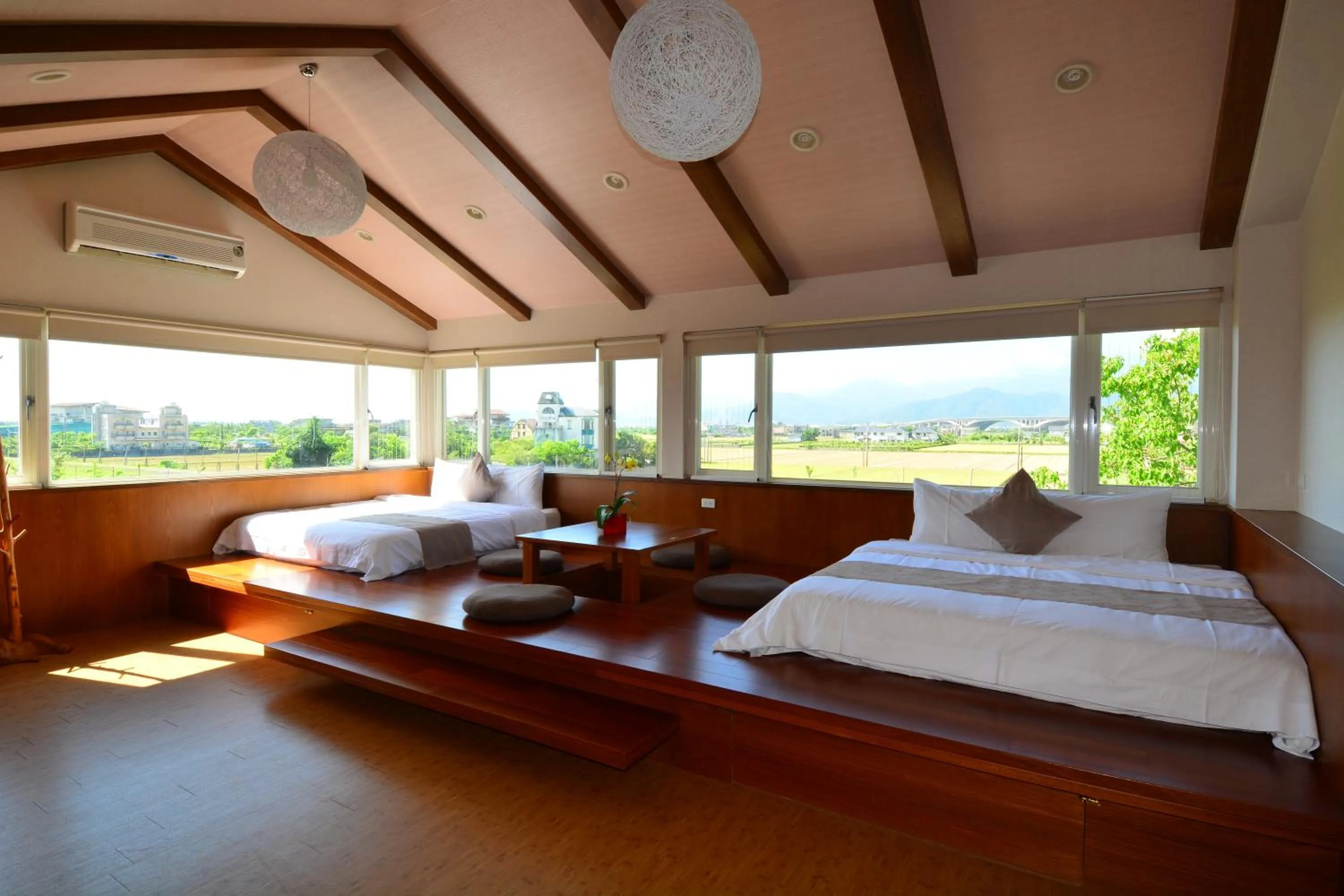 Bed in Simple Happiness B&B