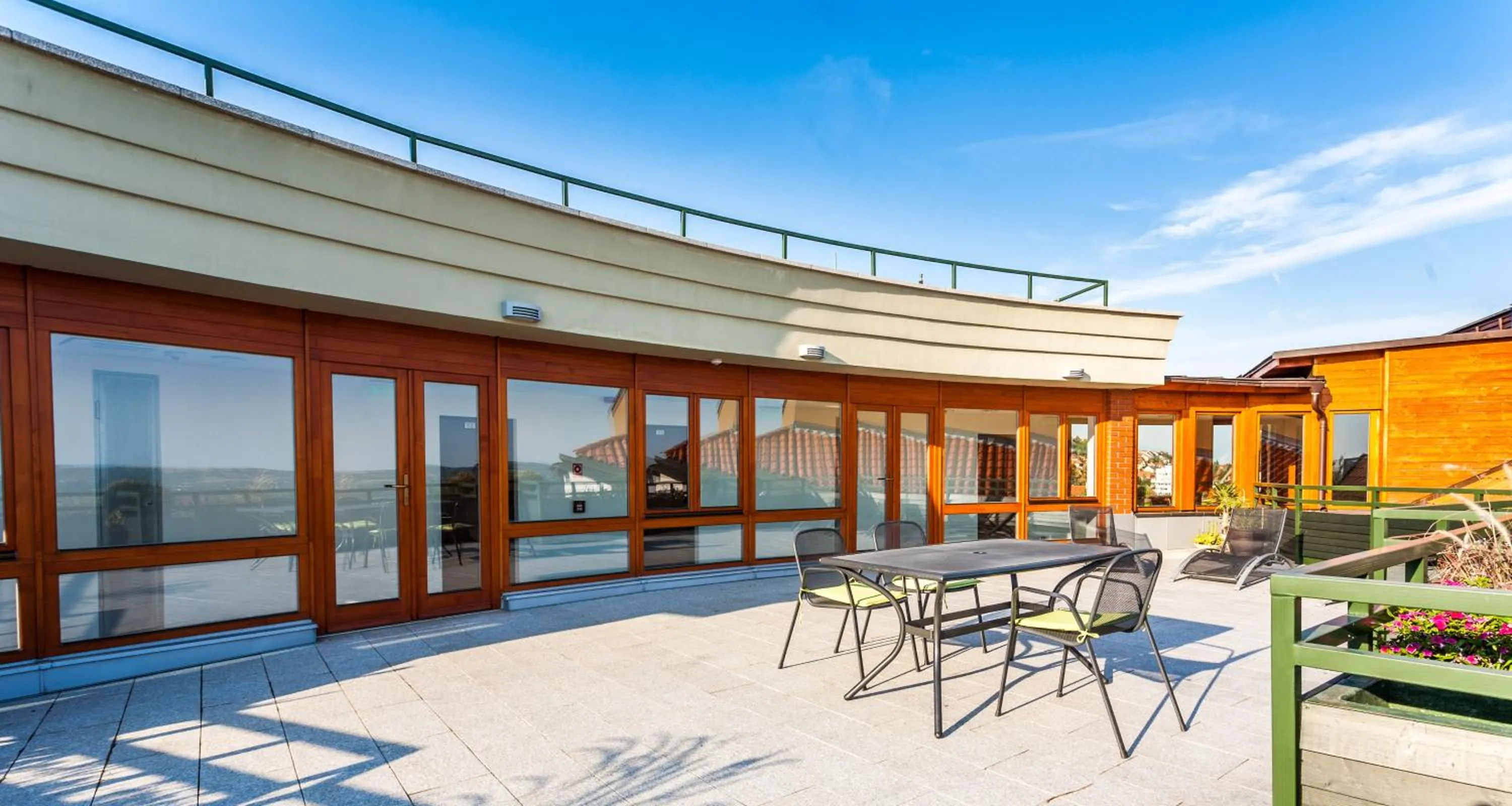 Balcony/Terrace in Sándor Hotel