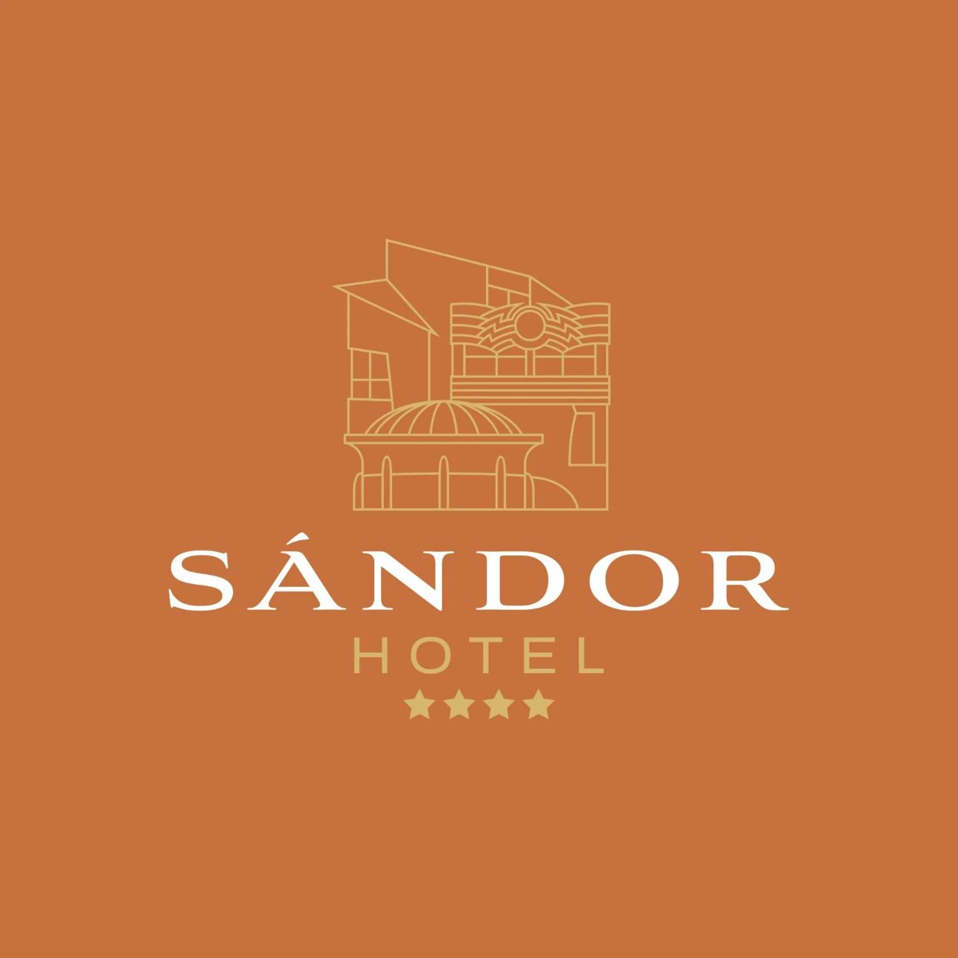Logo/Certificate/Sign in Sándor Hotel