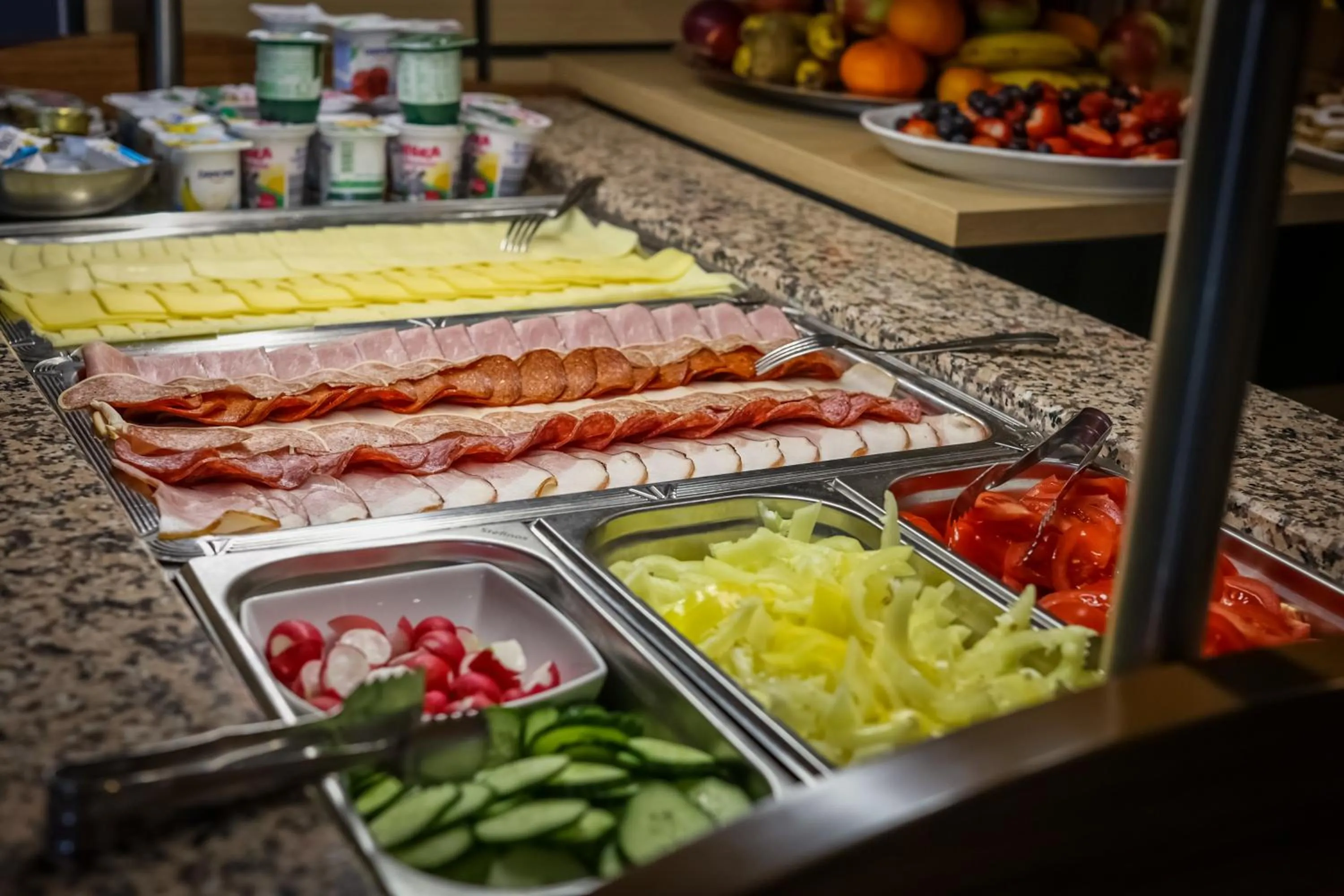 Breakfast in Sándor Hotel