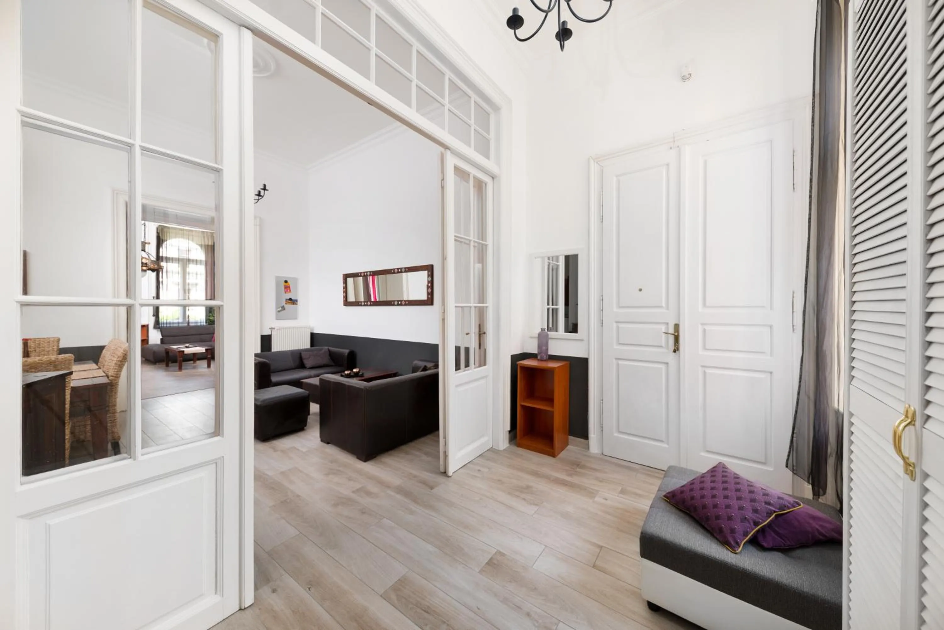 Living room in Karma Boutique Apartments