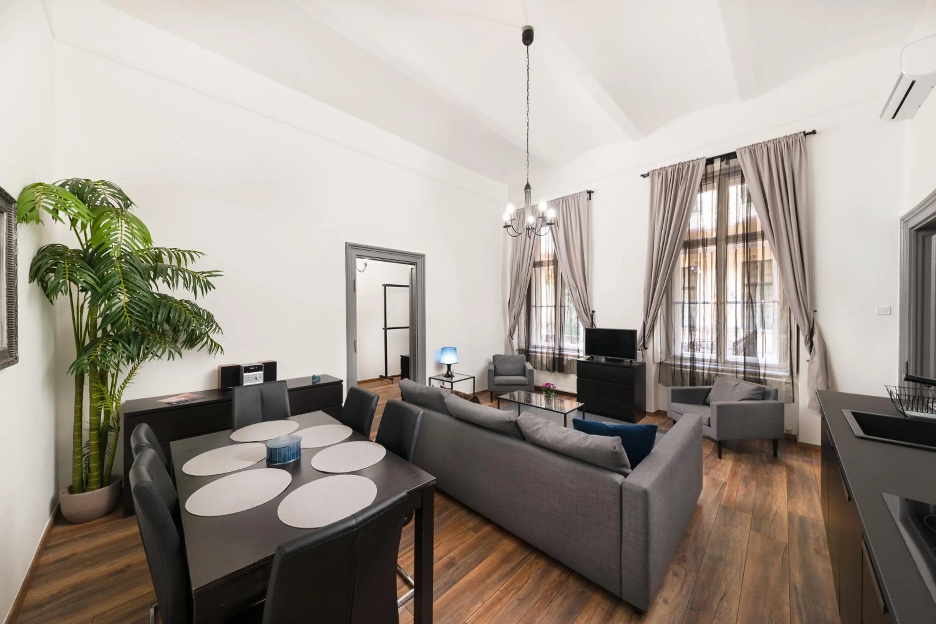 Dining area in Karma Boutique Apartments
