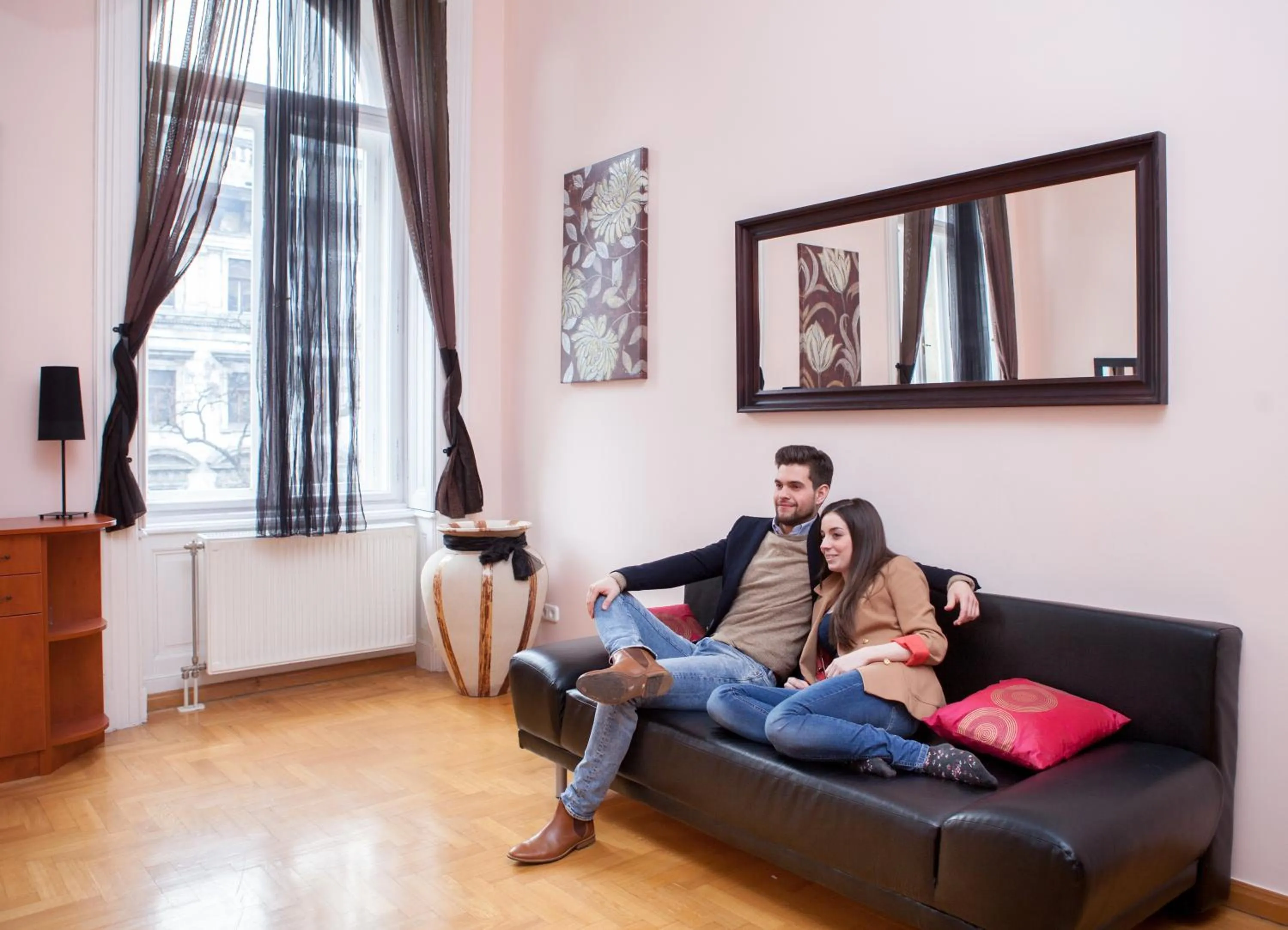 People in Karma Boutique Apartments