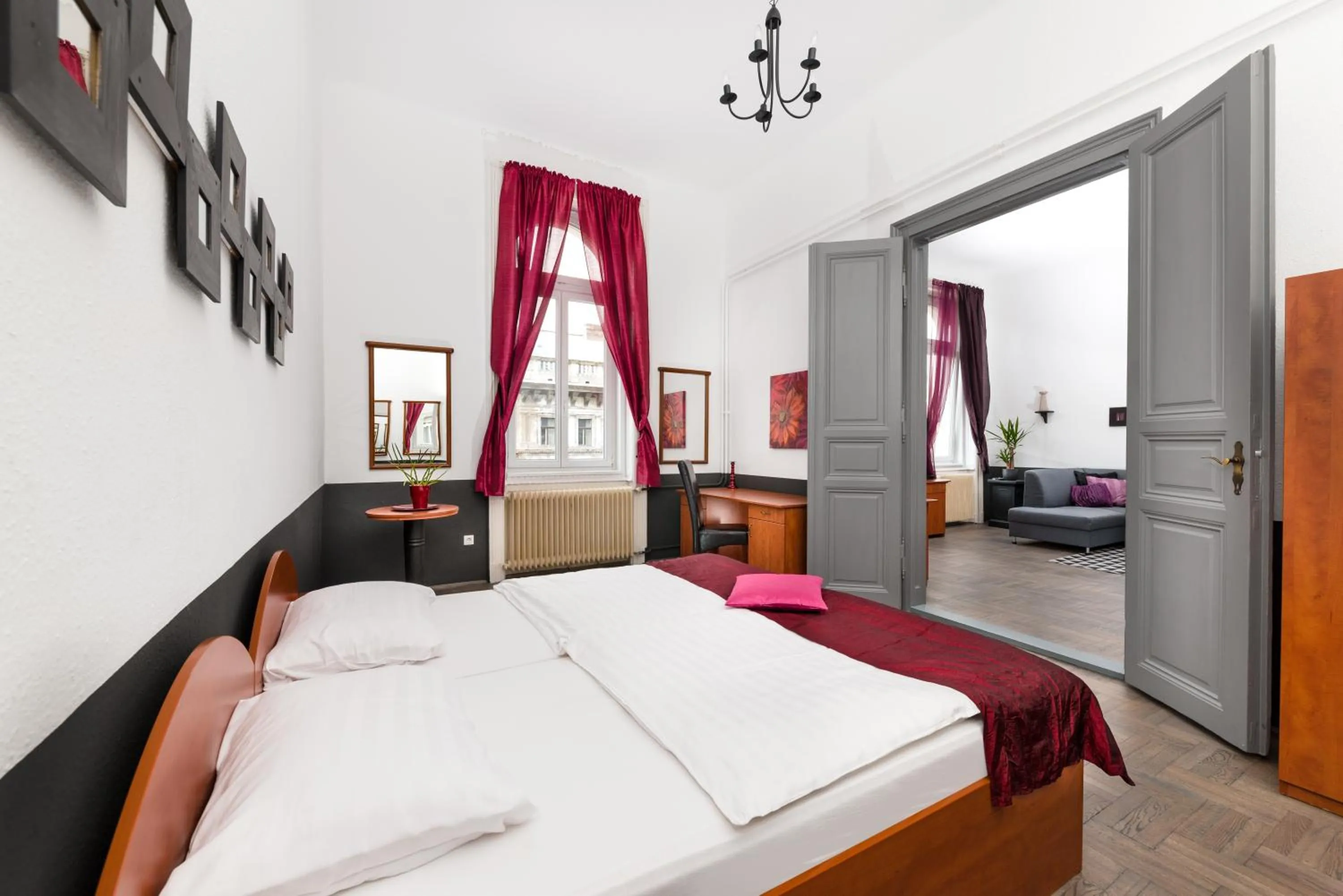 Bedroom, Bed in Karma Boutique Apartments