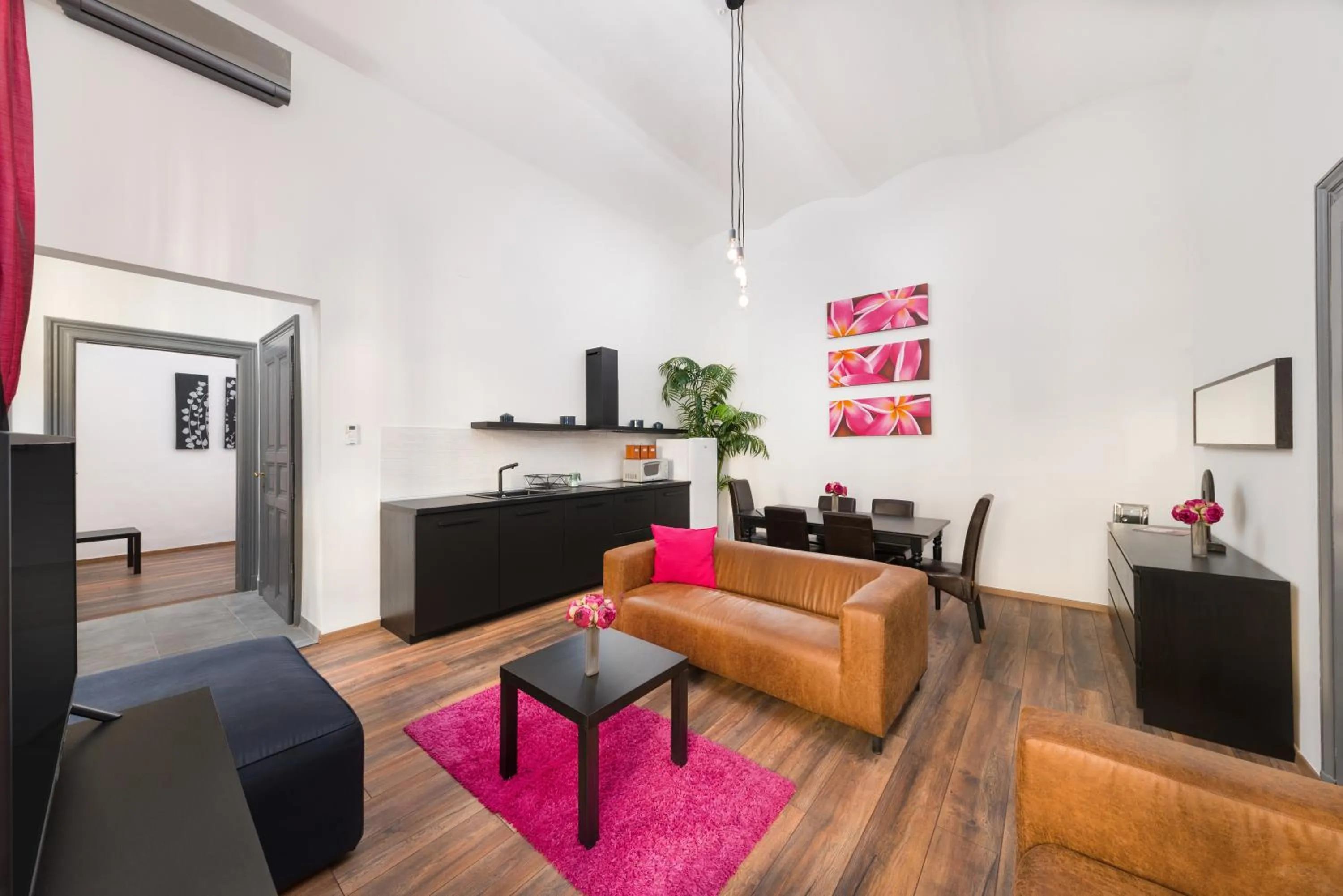 Living room in Karma Boutique Apartments