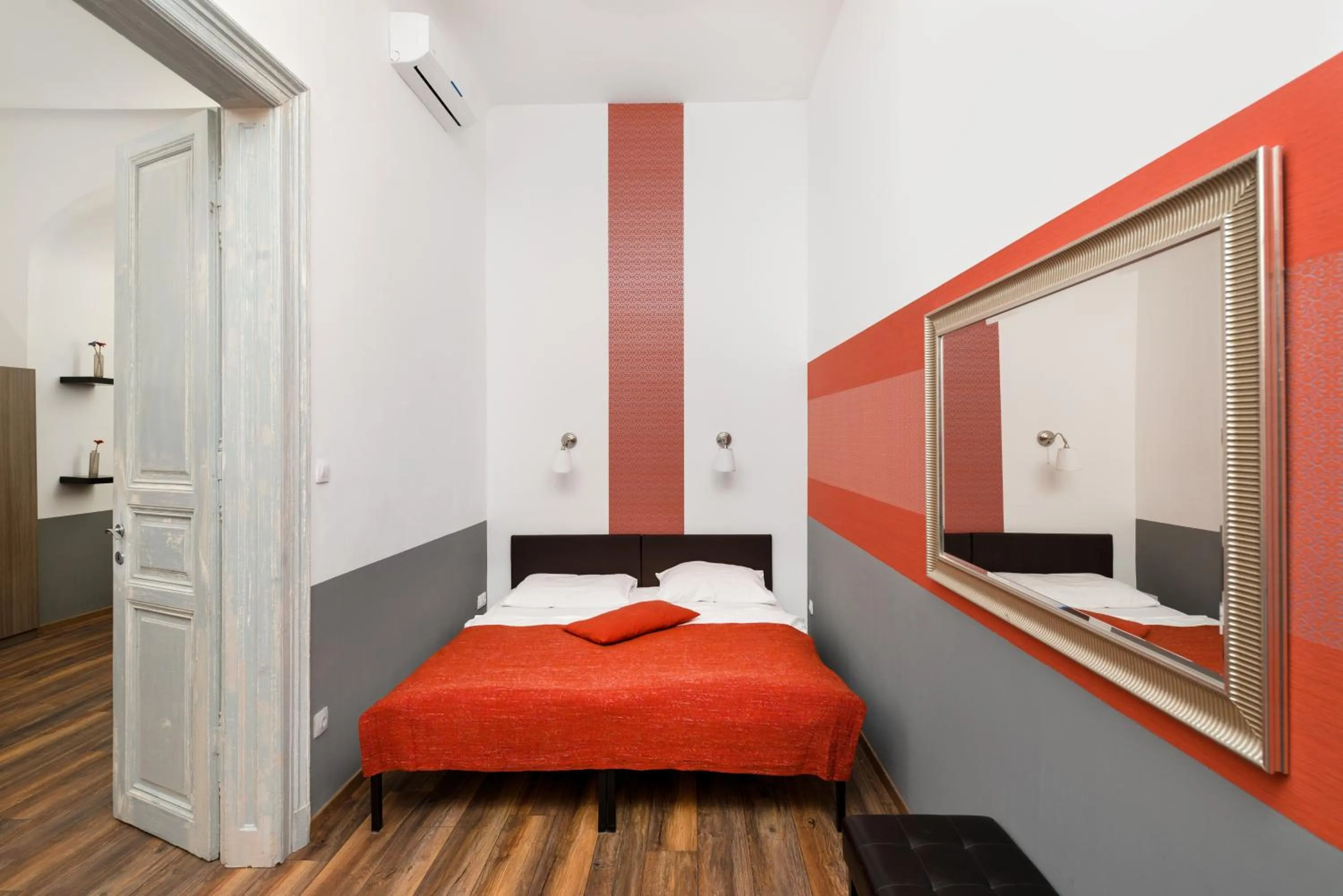 Bed in Karma Boutique Apartments