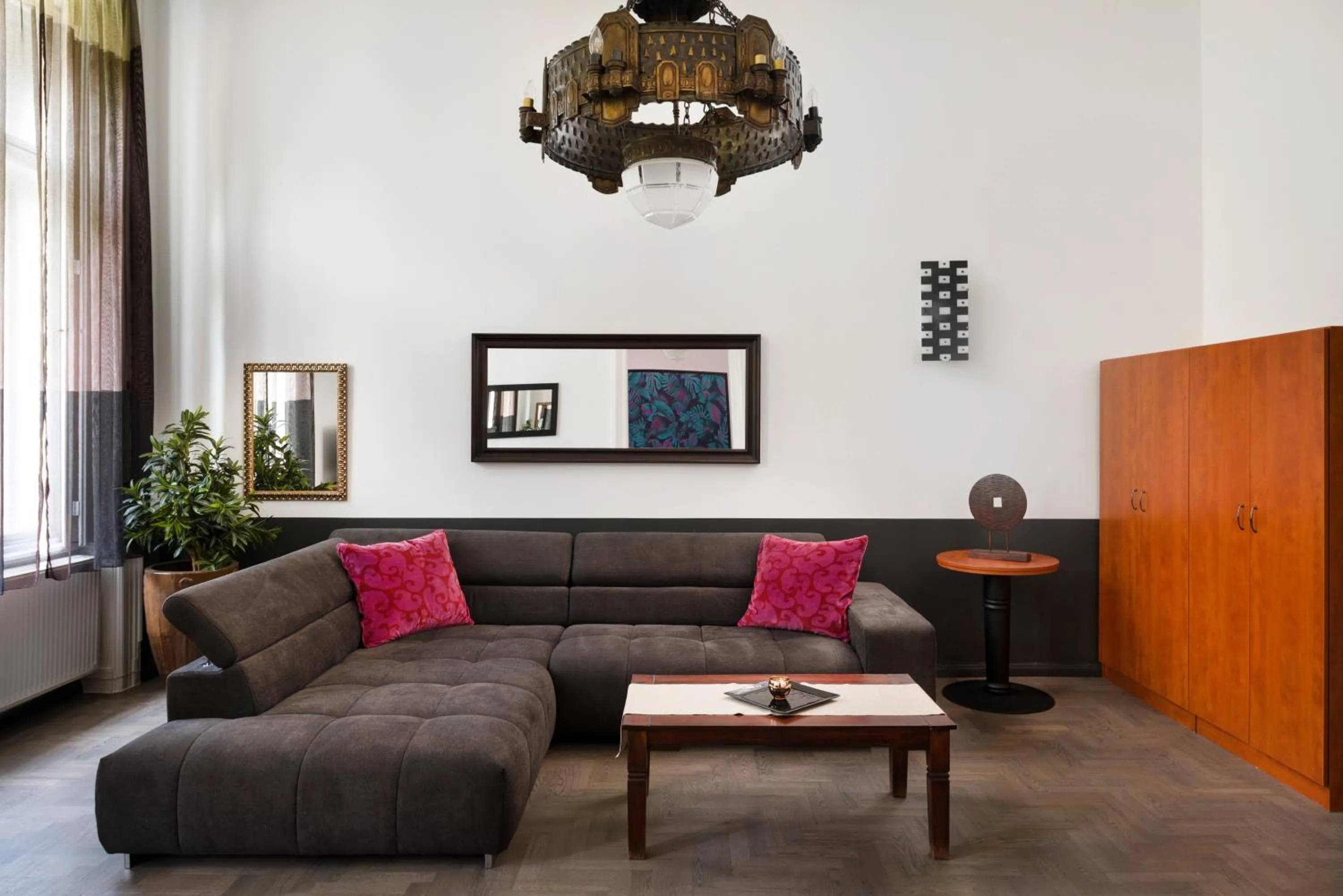 Living room in Karma Boutique Apartments