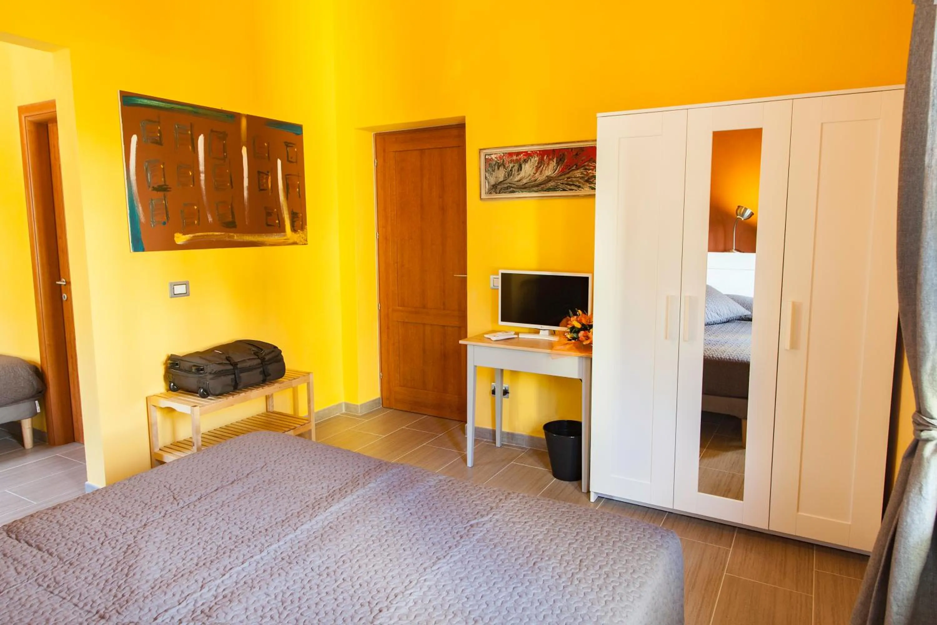 Photo of the whole room, Bed in La Casermina