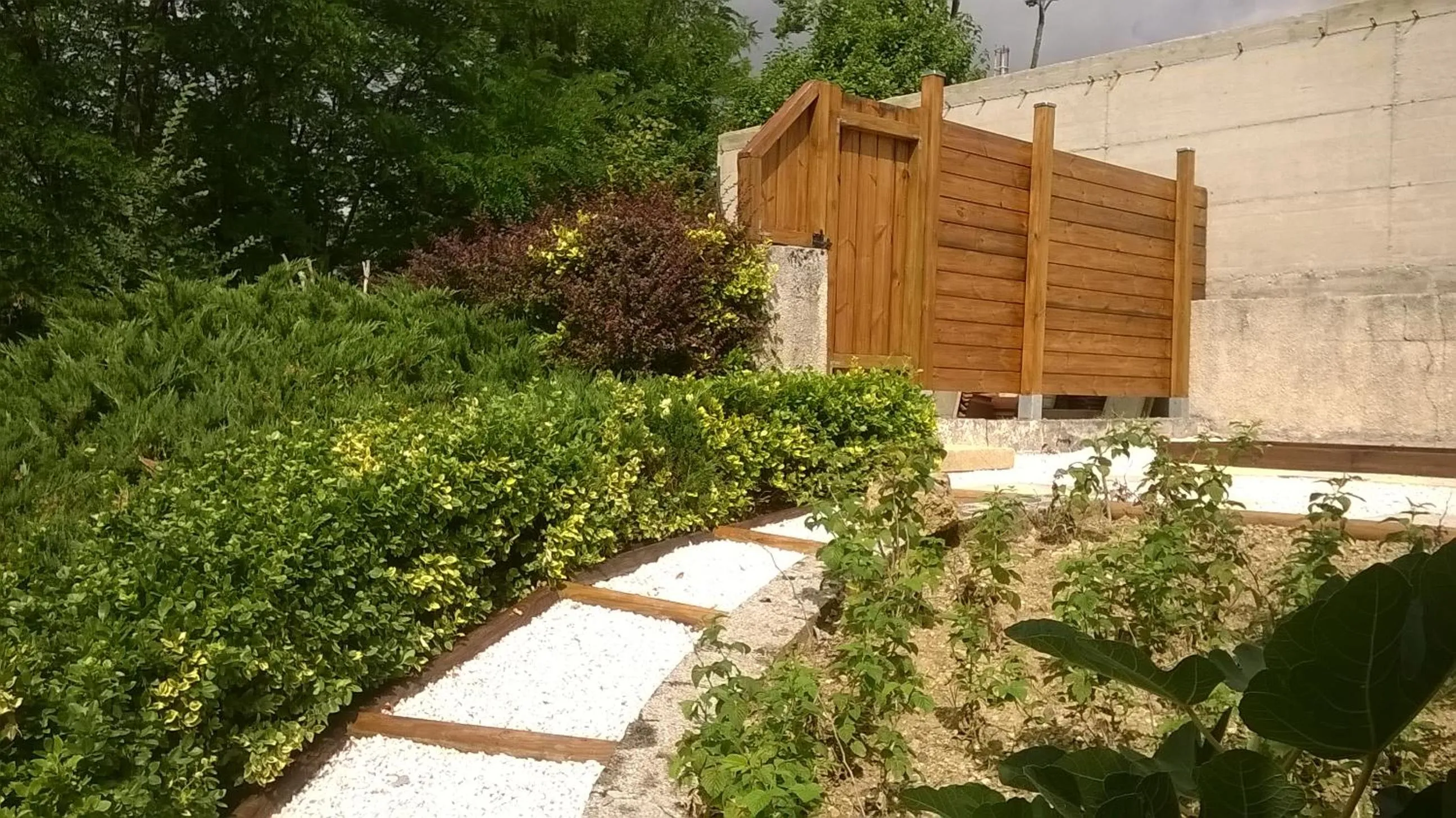 Garden in chambre chez mamie do