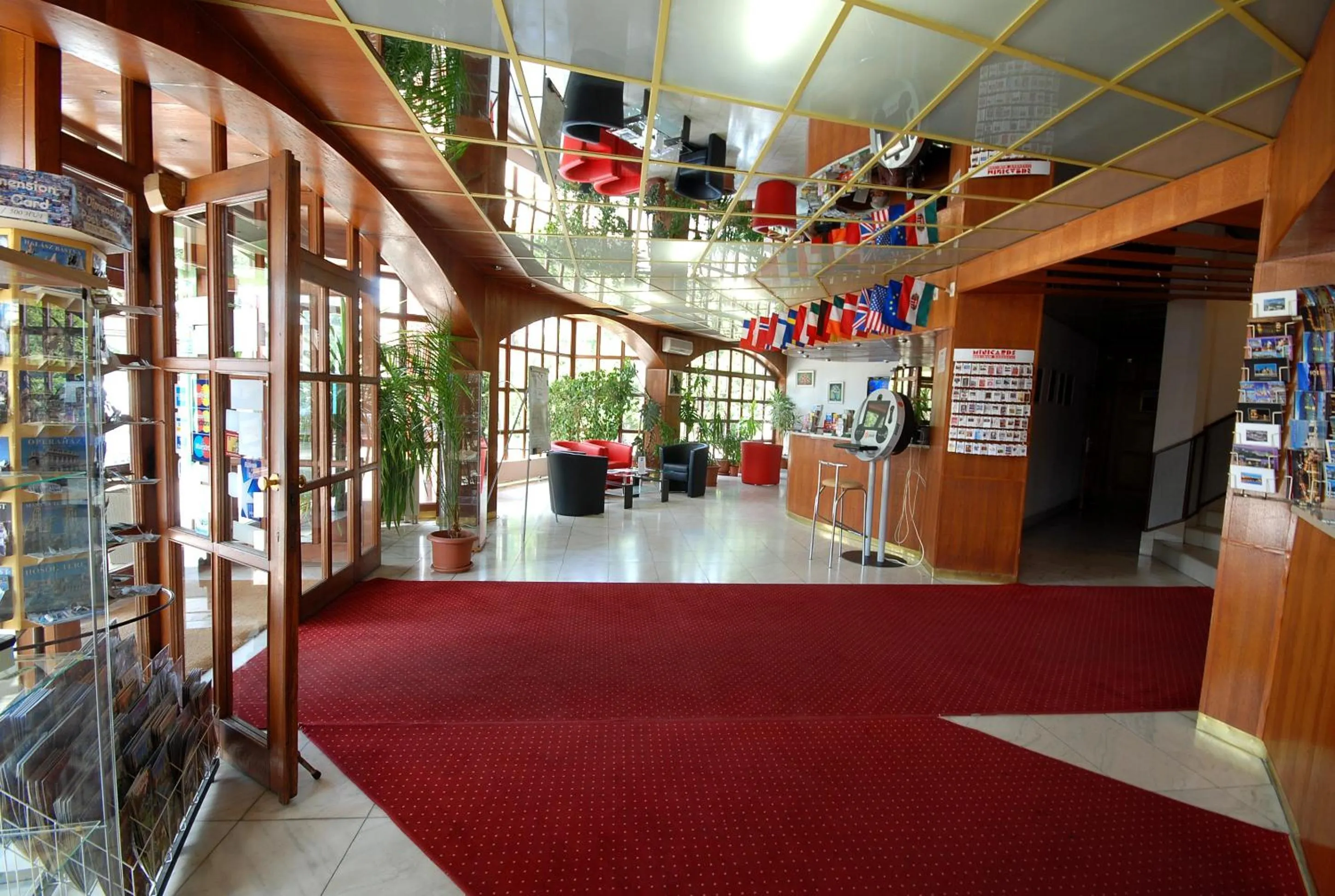 Lobby or reception in Hotel Amadeus