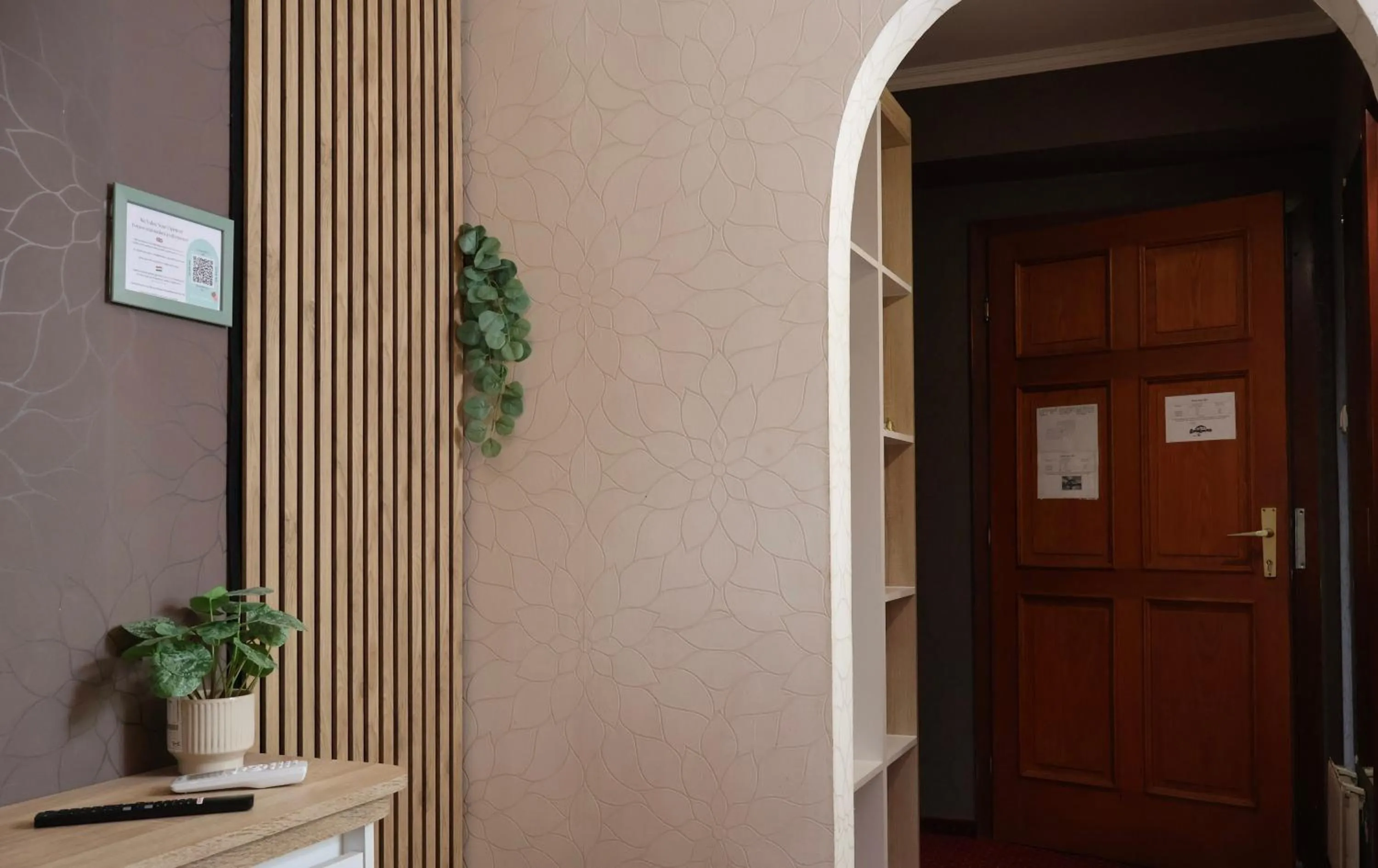 Decorative detail in Hotel Amadeus