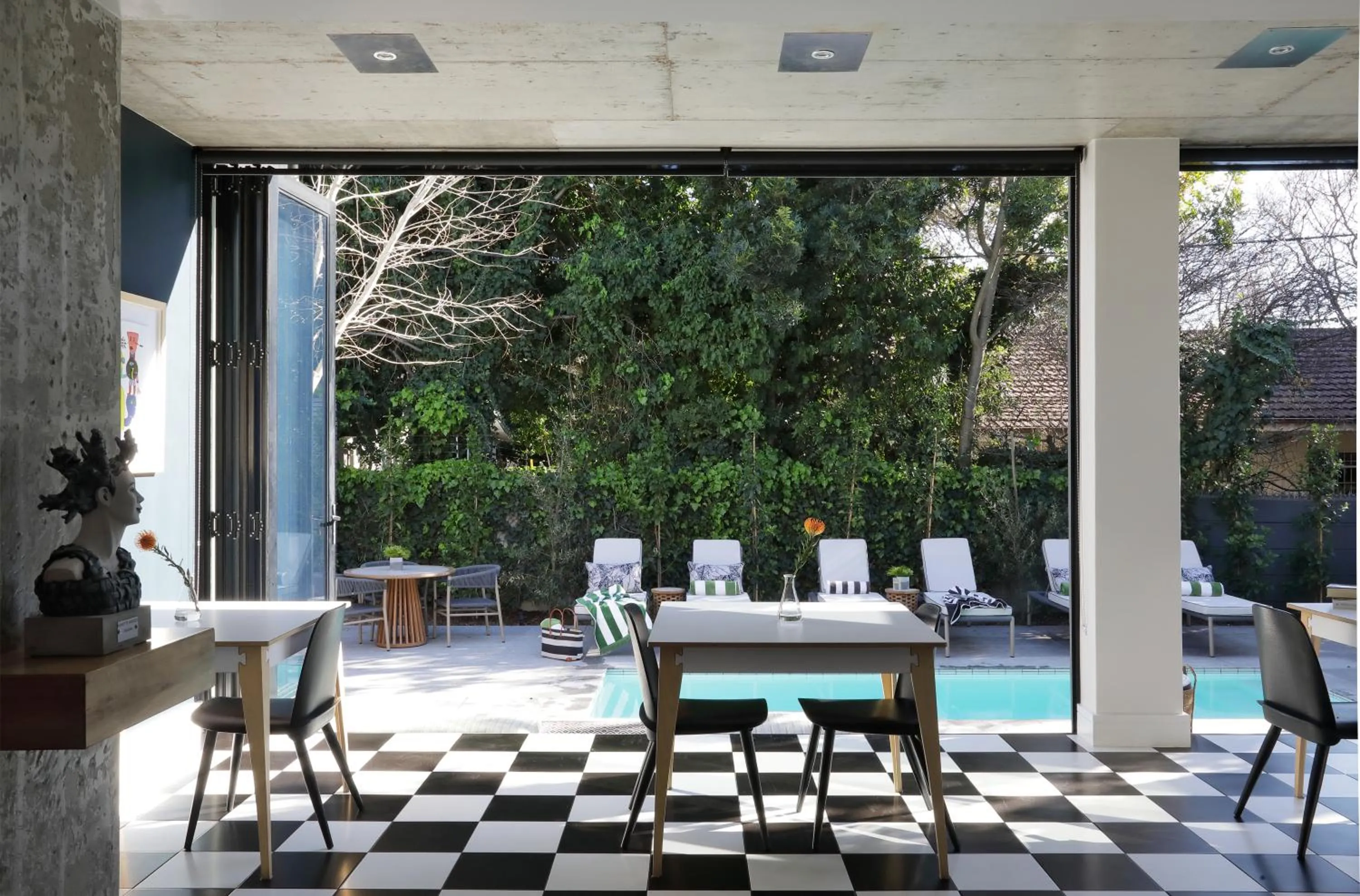 Dining area in Twice Central Guest House