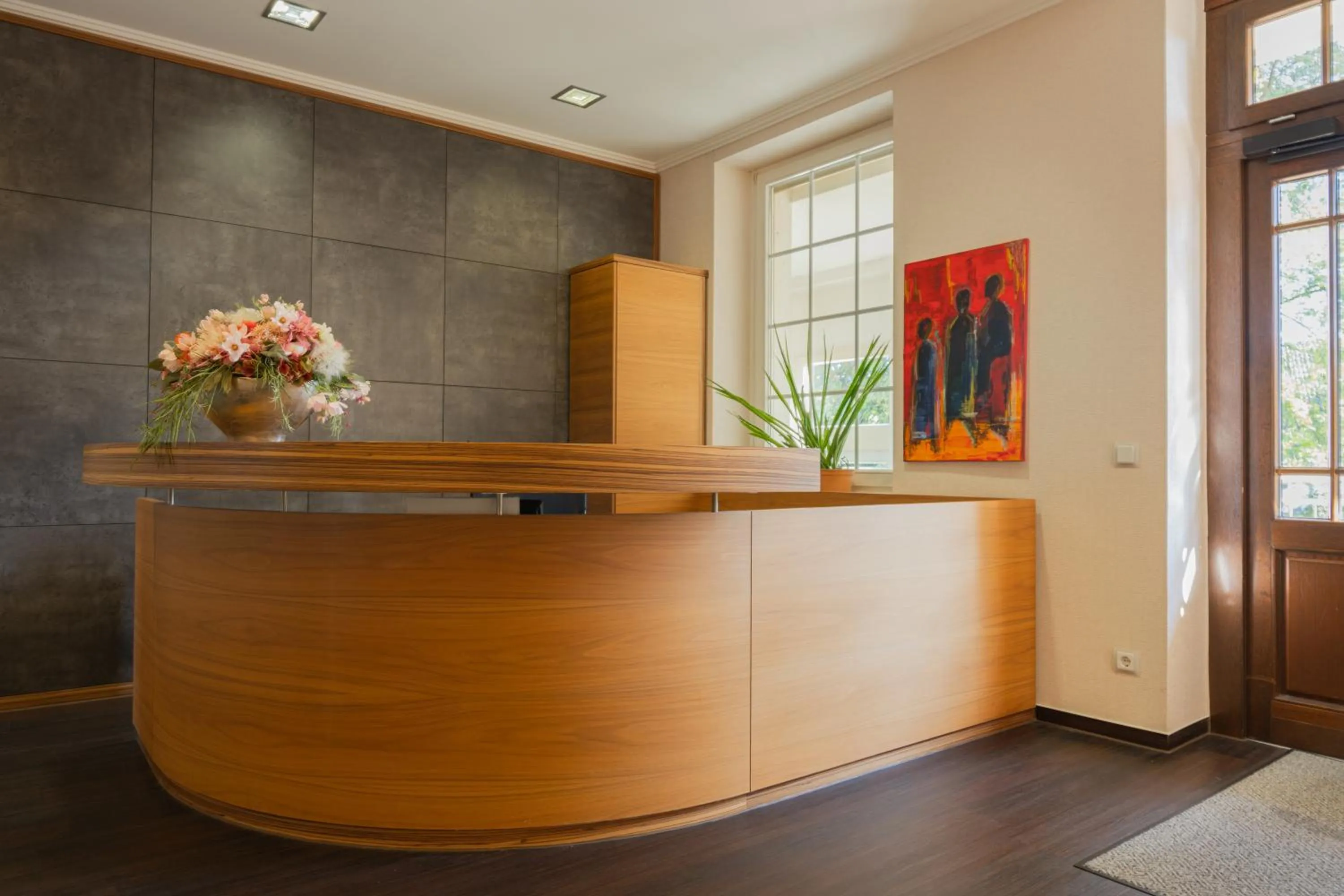 Lobby or reception in Gästehaus Heinrich Schüchtermann