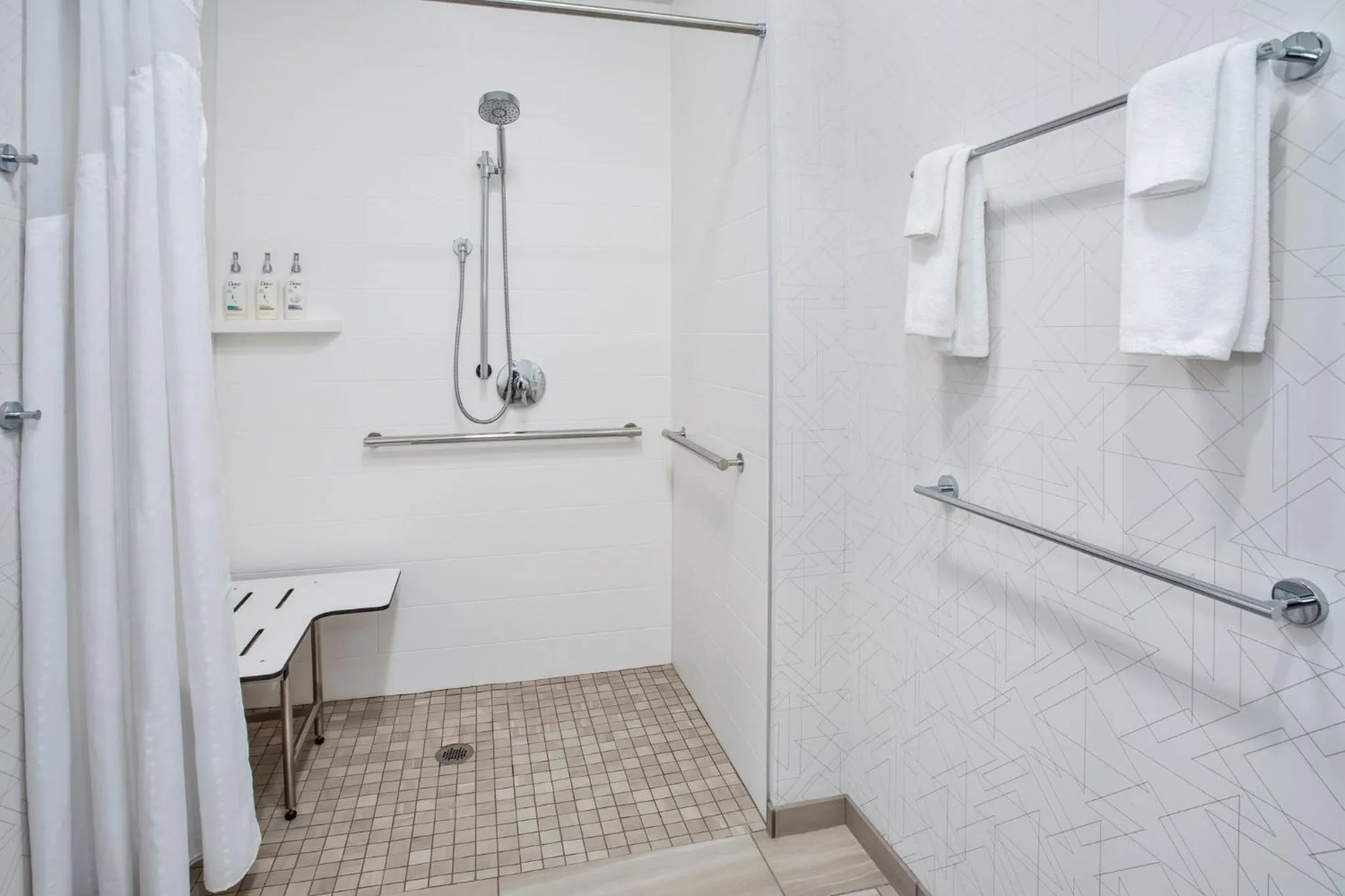 Bathroom in Holiday Inn Express Hotel & Suites - Belleville Area by IHG