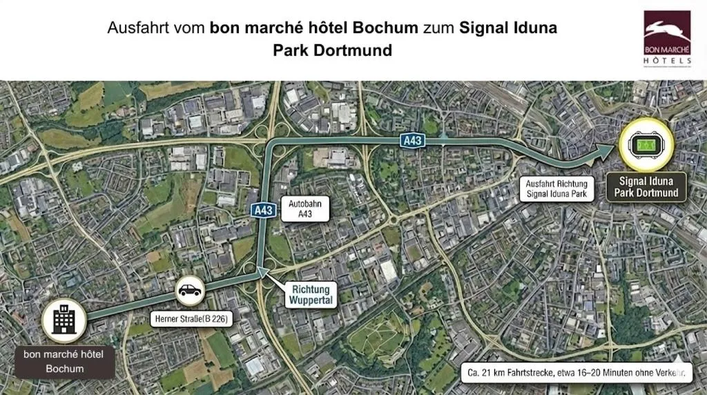 bon marché hôtel Bochum