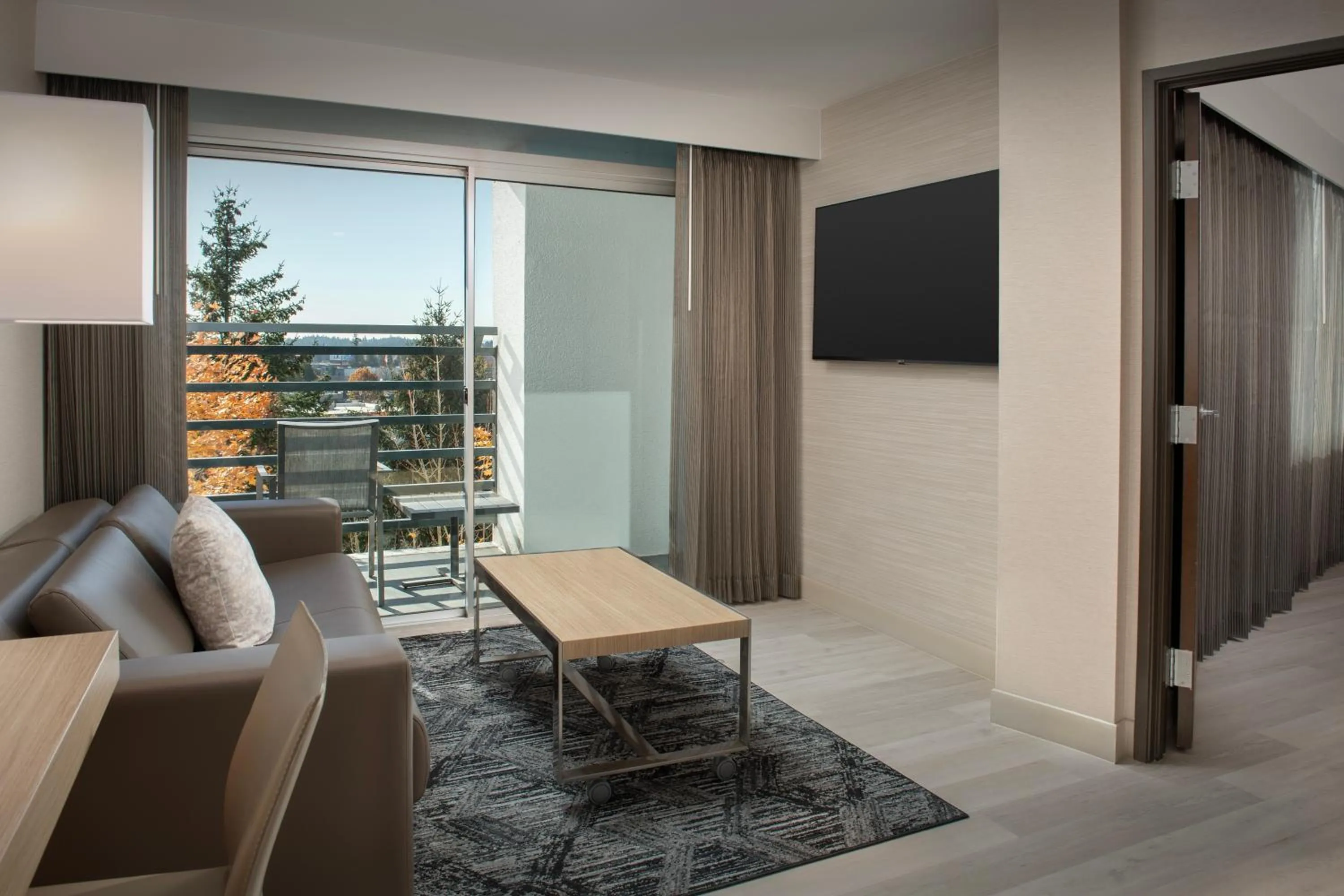 One-Bedroom Suite with Sofa Bed in AC Hotel by Marriott Portland Lake Oswego